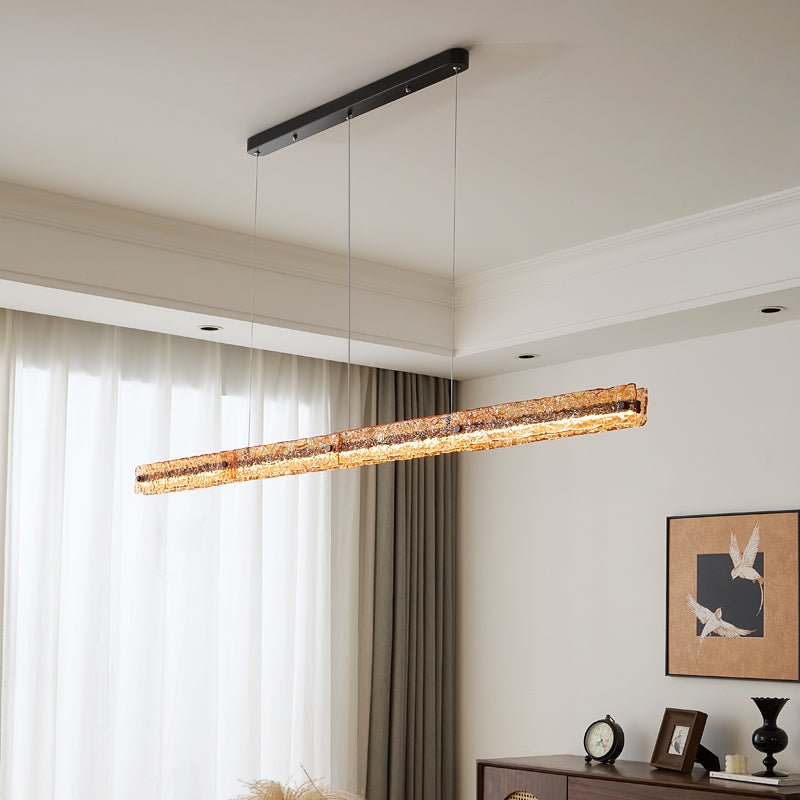 Oriona Linear Island Pendant Lamp - Blowlighting