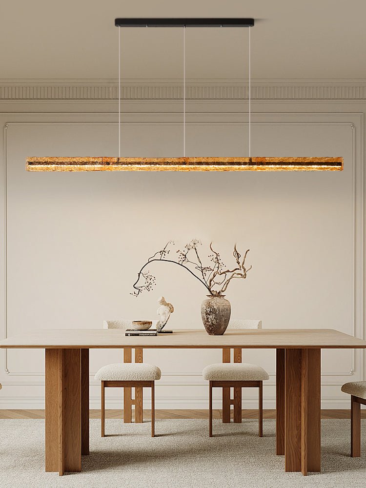 Oriona Linear Island Pendant Lamp - Blowlighting