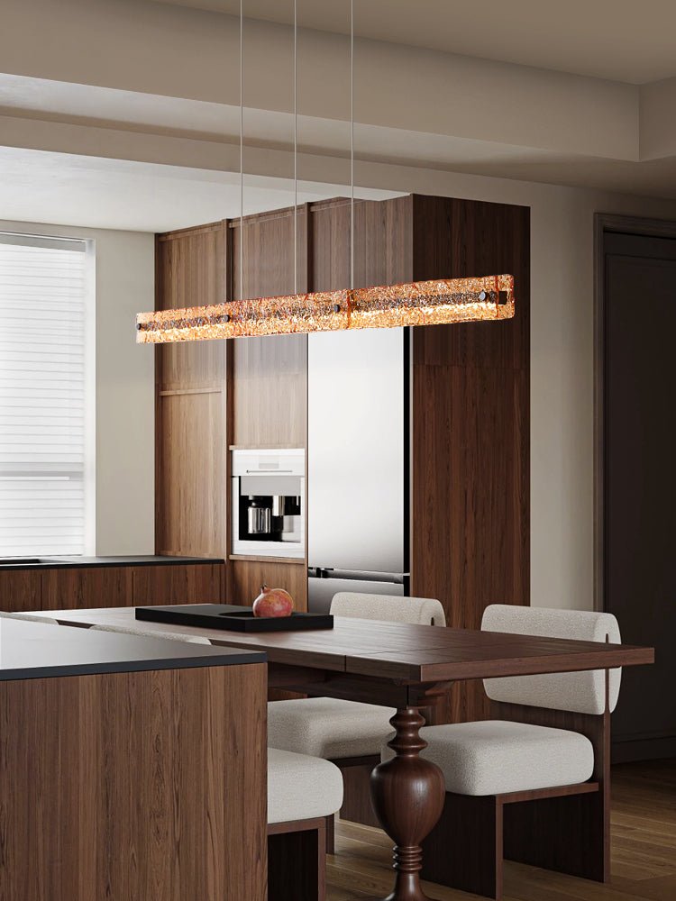 Oriona Linear Island Pendant Lamp - Blowlighting