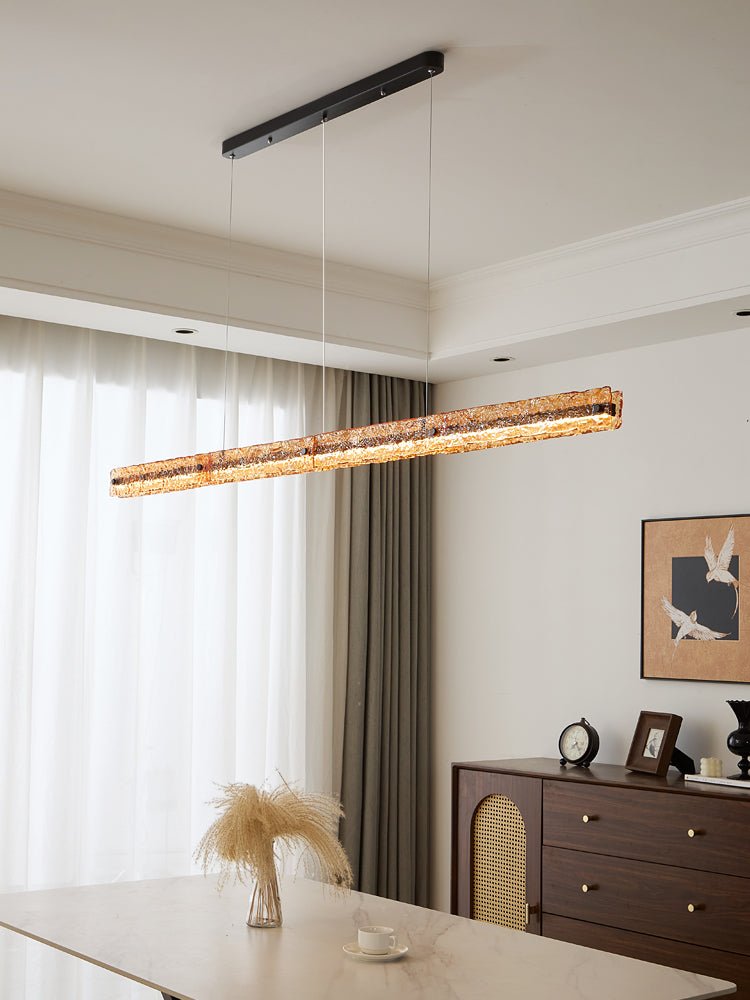 Oriona Linear Island Pendant Lamp - Blowlighting