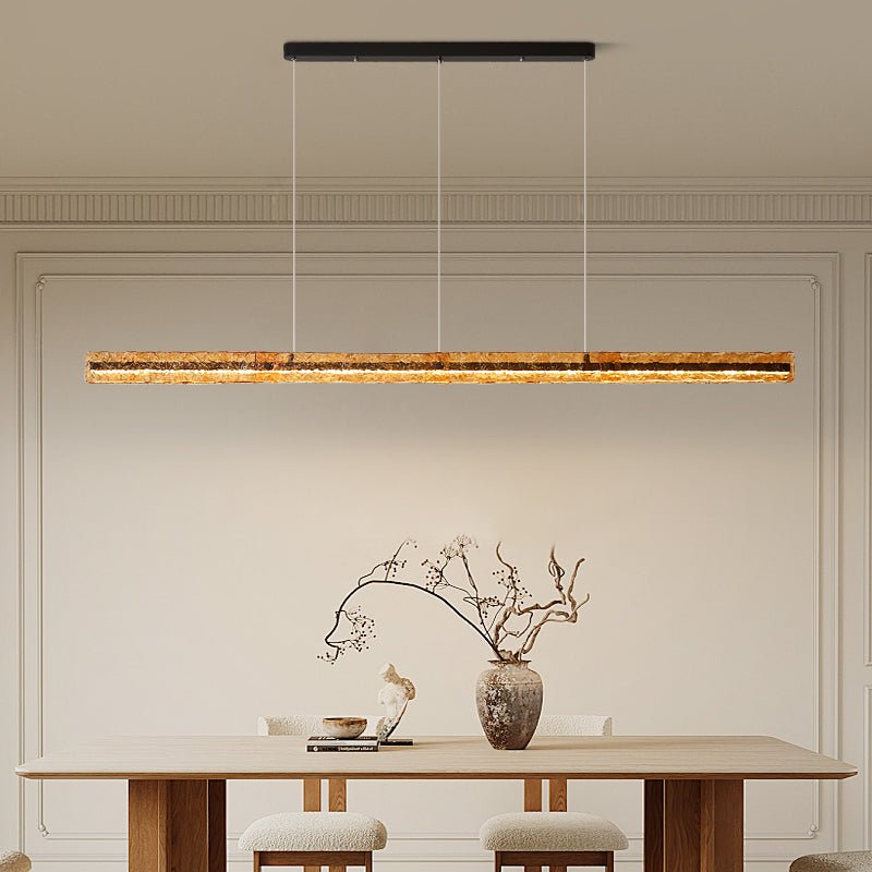 Oriona Linear Island Pendant Lamp - Blowlighting