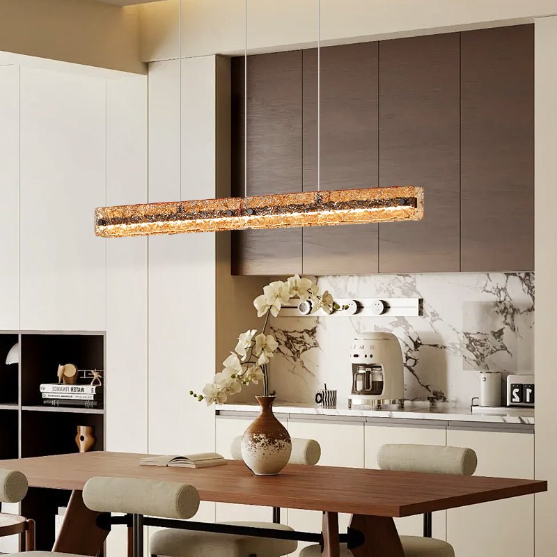 Oriona Linear Island Pendant Lamp - Blowlighting