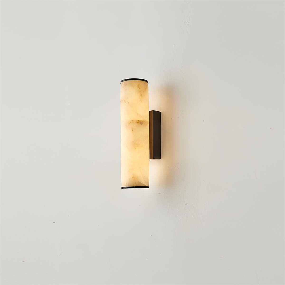 Orisel Minimalist Alabaster Wall Light