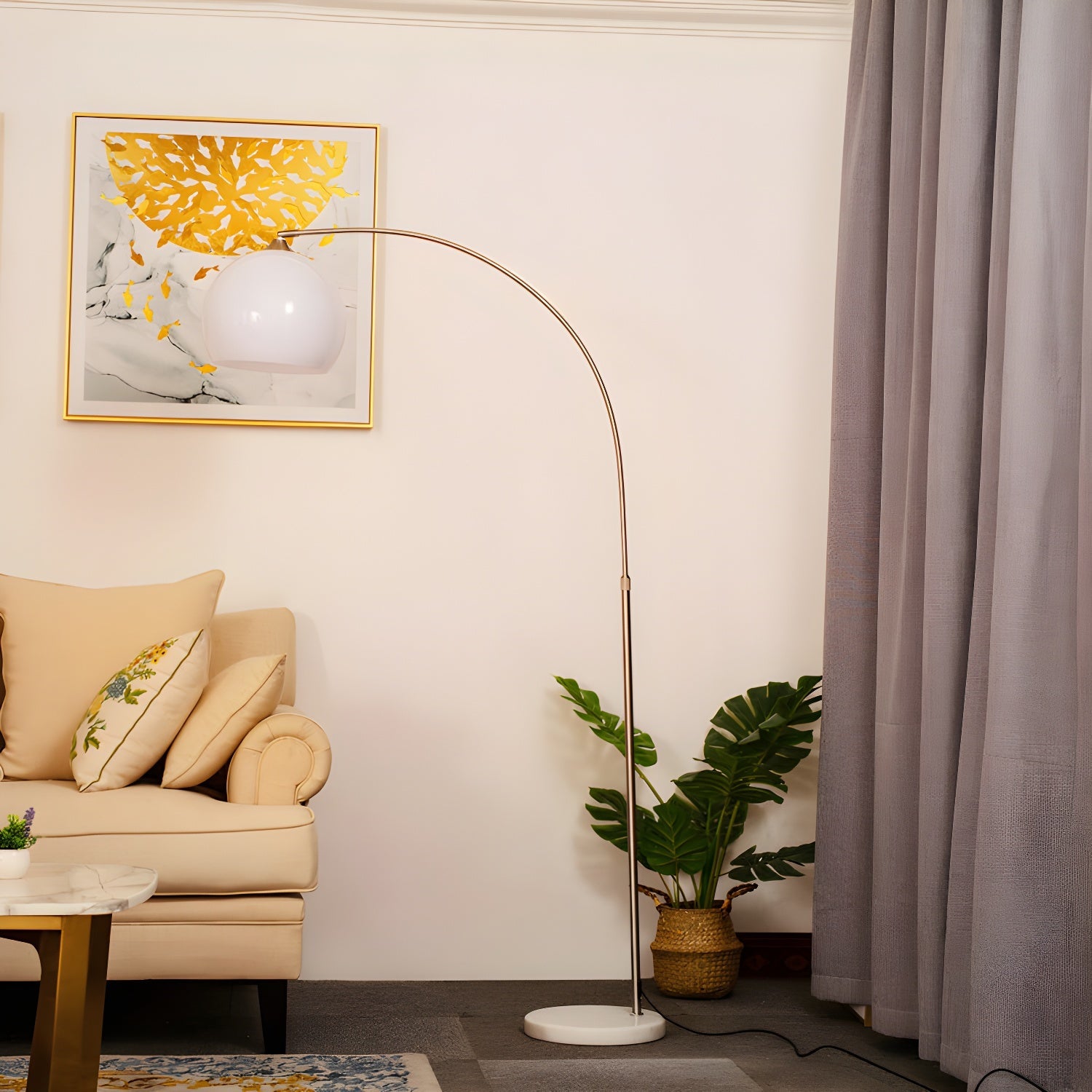 Orla Arch Floor Lamp - Blowlighting