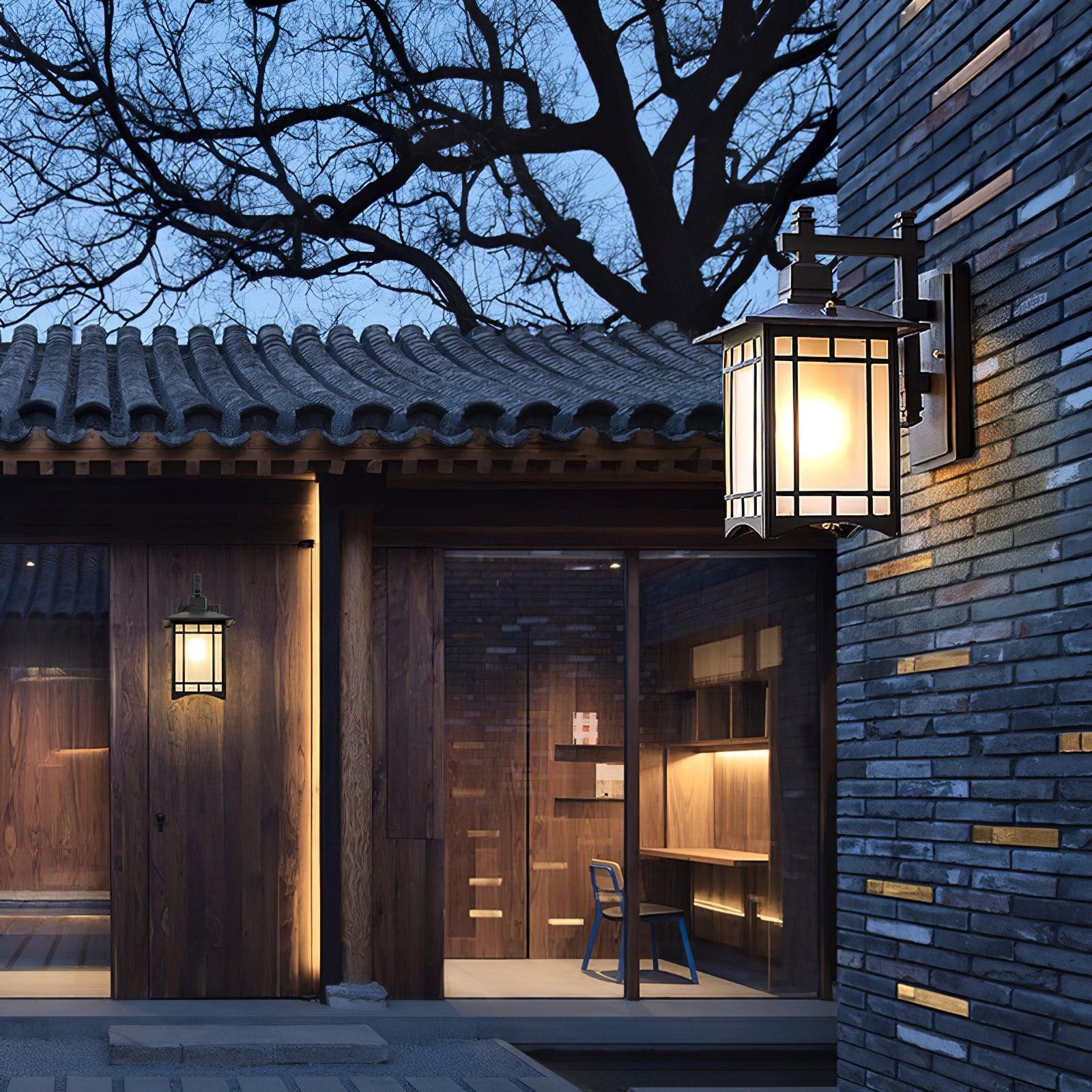 Orm House Outdoor Wall Light - Blowlighting