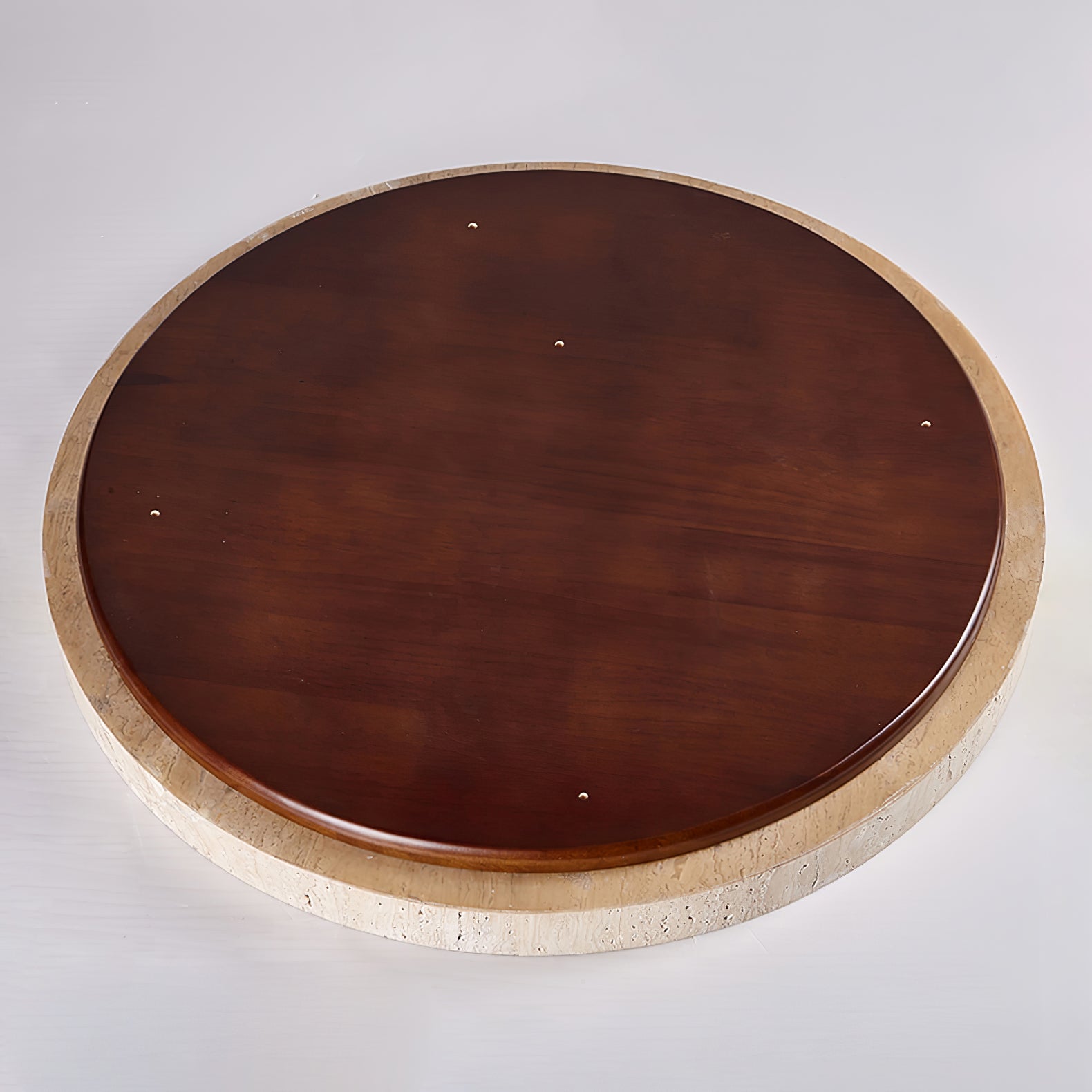 Kathy Travertine Round Ceiling Light - Blowlighting