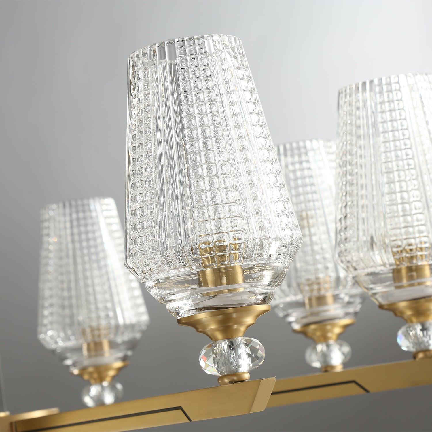 Orrefors Brass Chandelier - Blowlighting