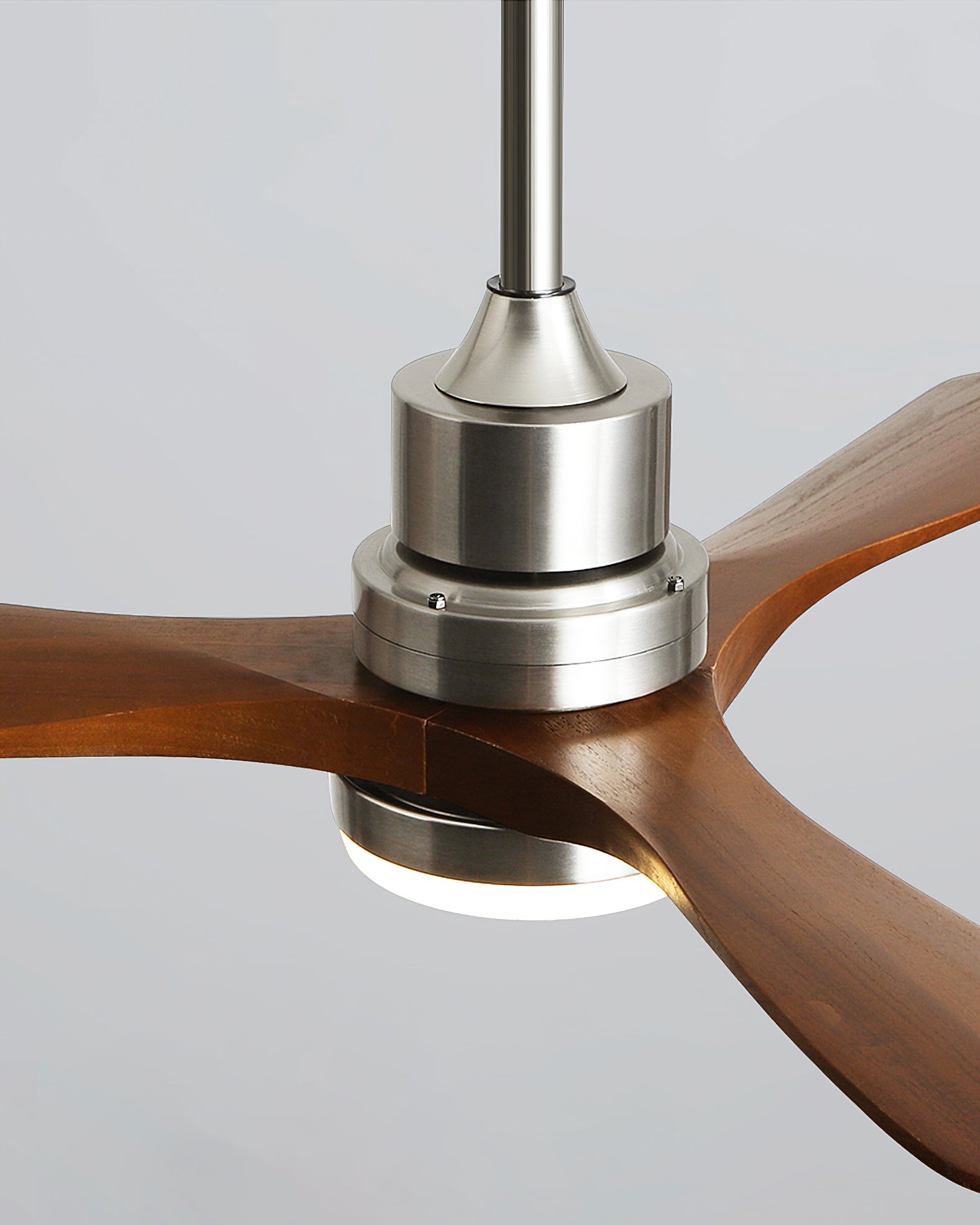 Orren Modern Wood Ceiling Fan Light