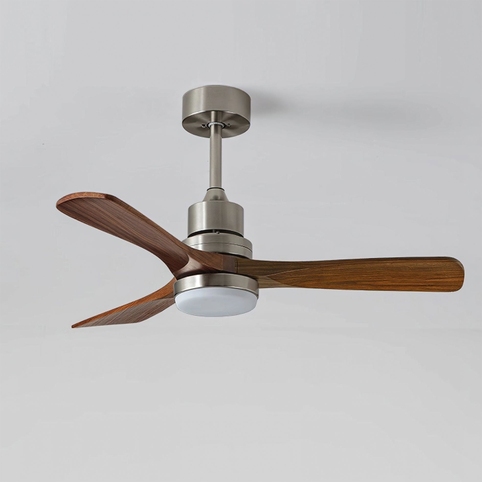 Orren Modern Wood Ceiling Fan Light