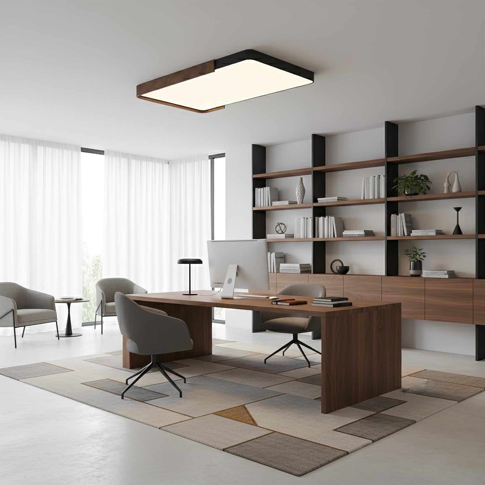 Orren Minimalist Acrylic Ceiling Light