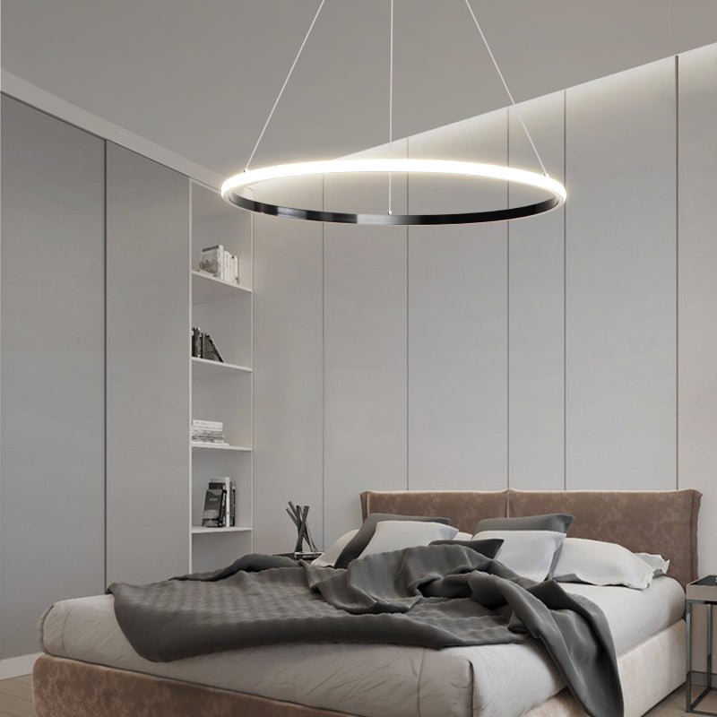 Orrery Rings Chandelier - Blowlighting