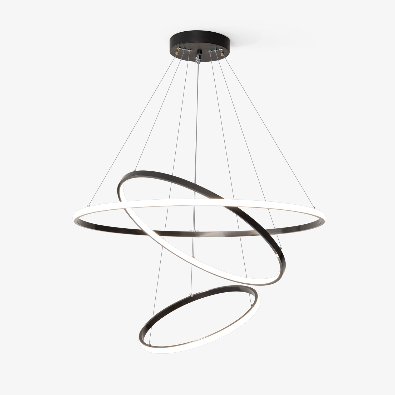 Orrery Rings Chandelier - Blowlighting
