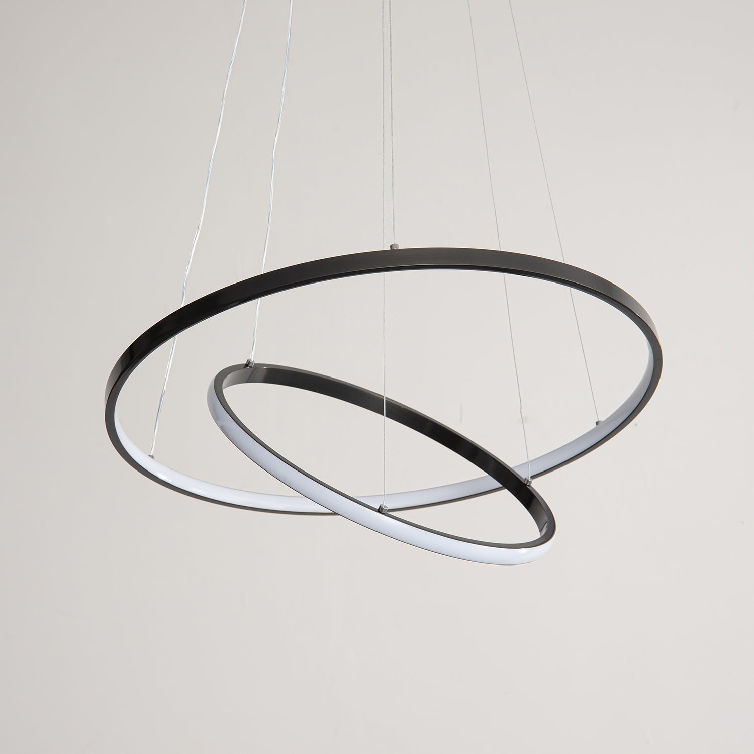 Orrery Rings Chandelier - Blowlighting
