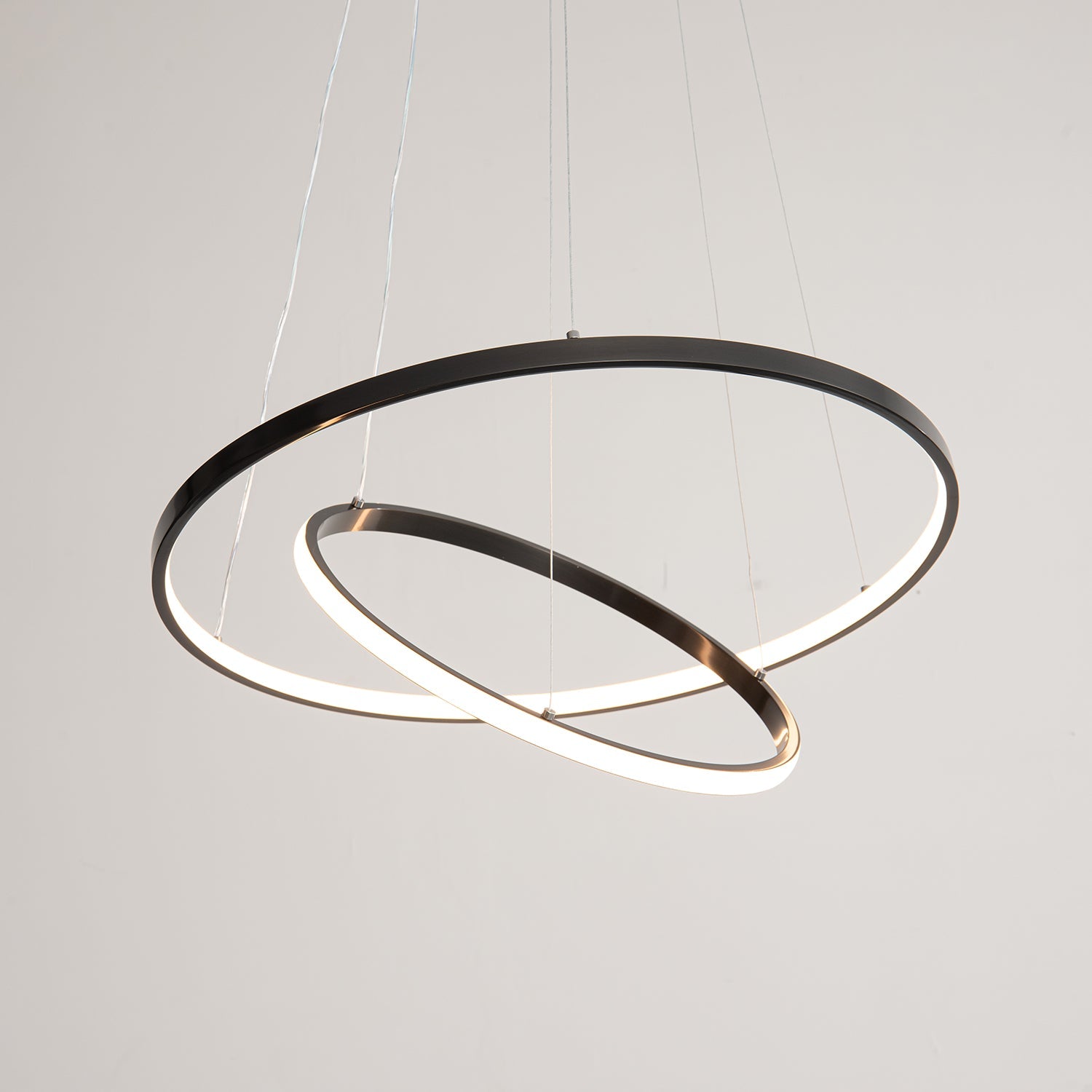Orrery Rings Chandelier - Blowlighting