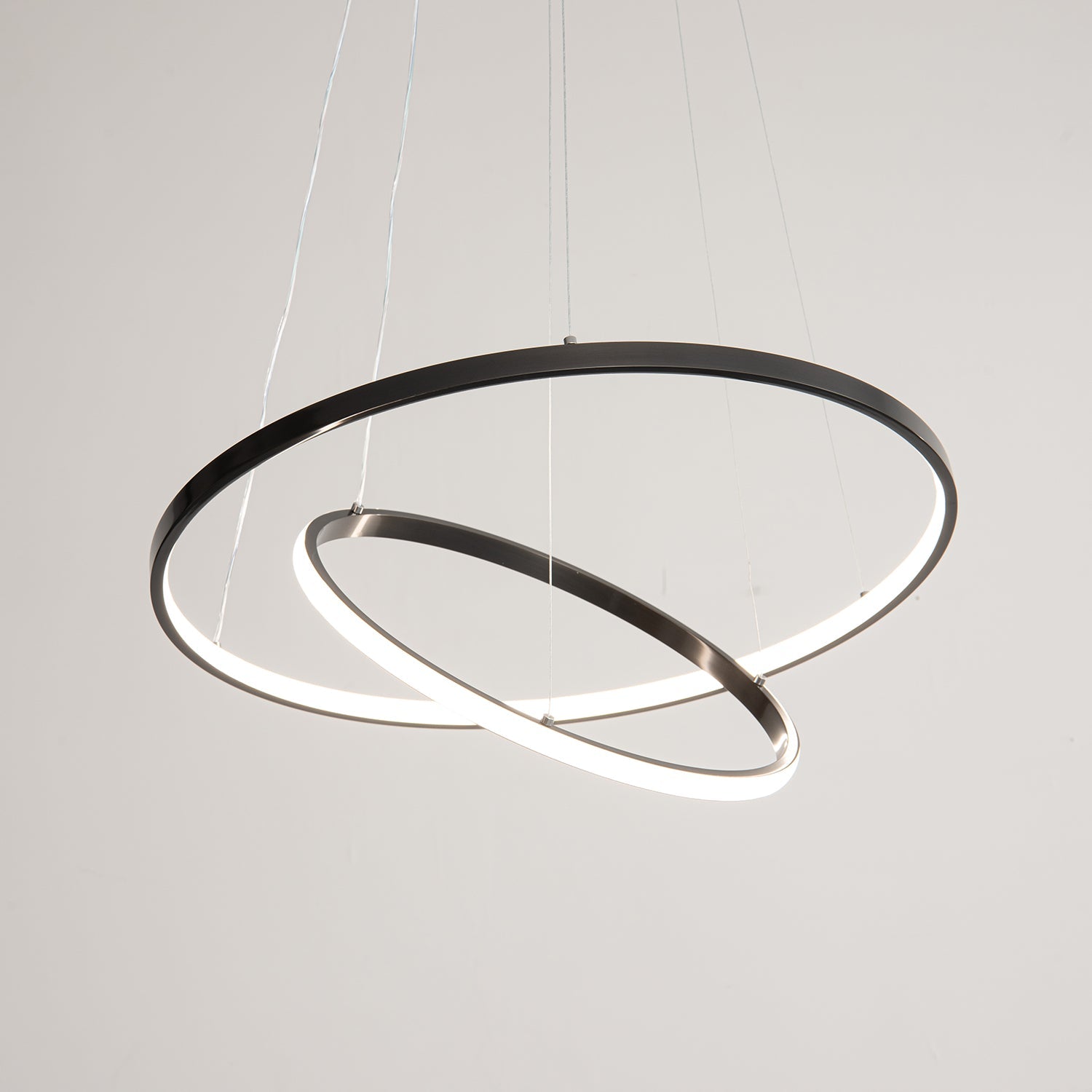Orrery Rings Chandelier - Blowlighting