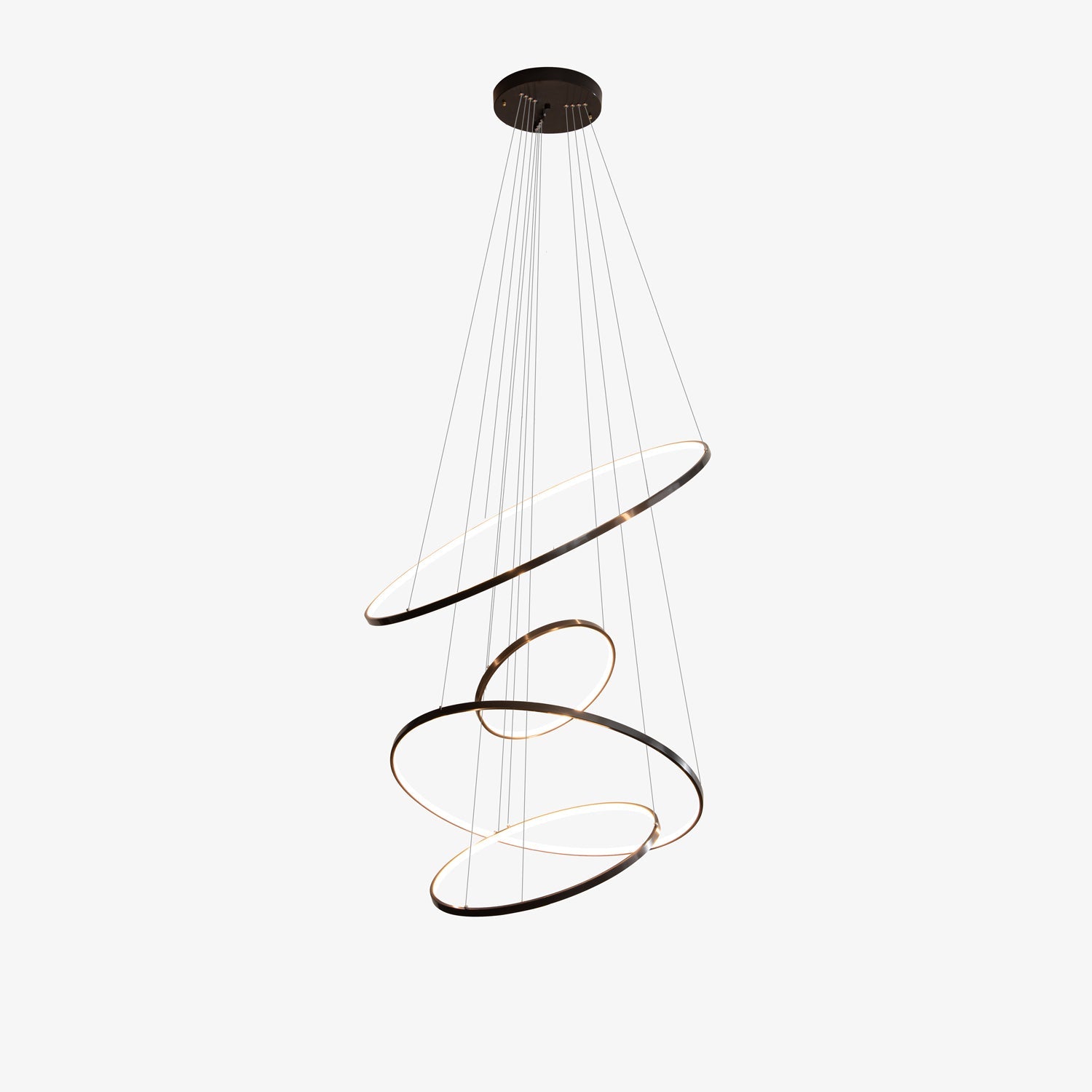 Orrery Rings Chandelier - Blowlighting