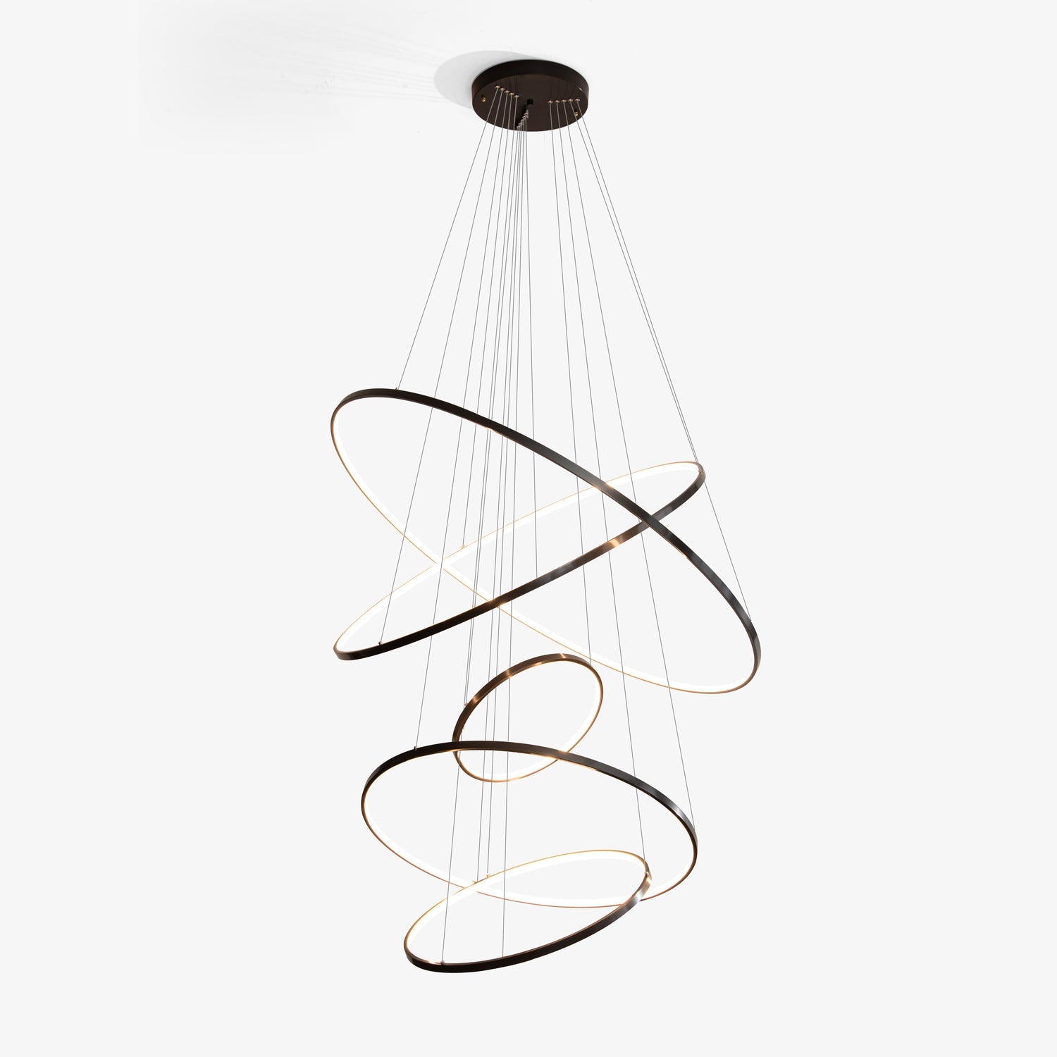 Orrery Rings Chandelier - Blowlighting