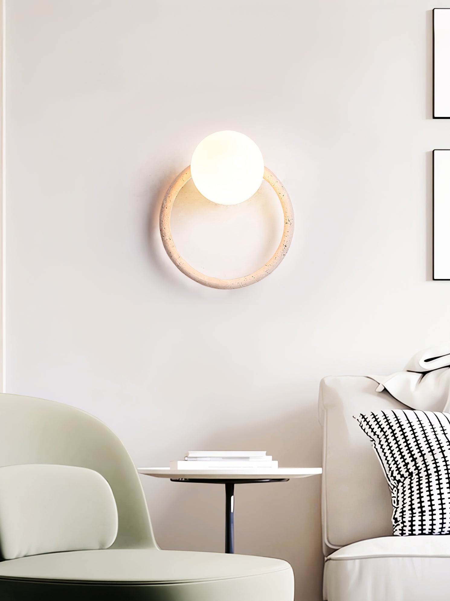 Idoryra Travertine Wall Light - Blowlighting