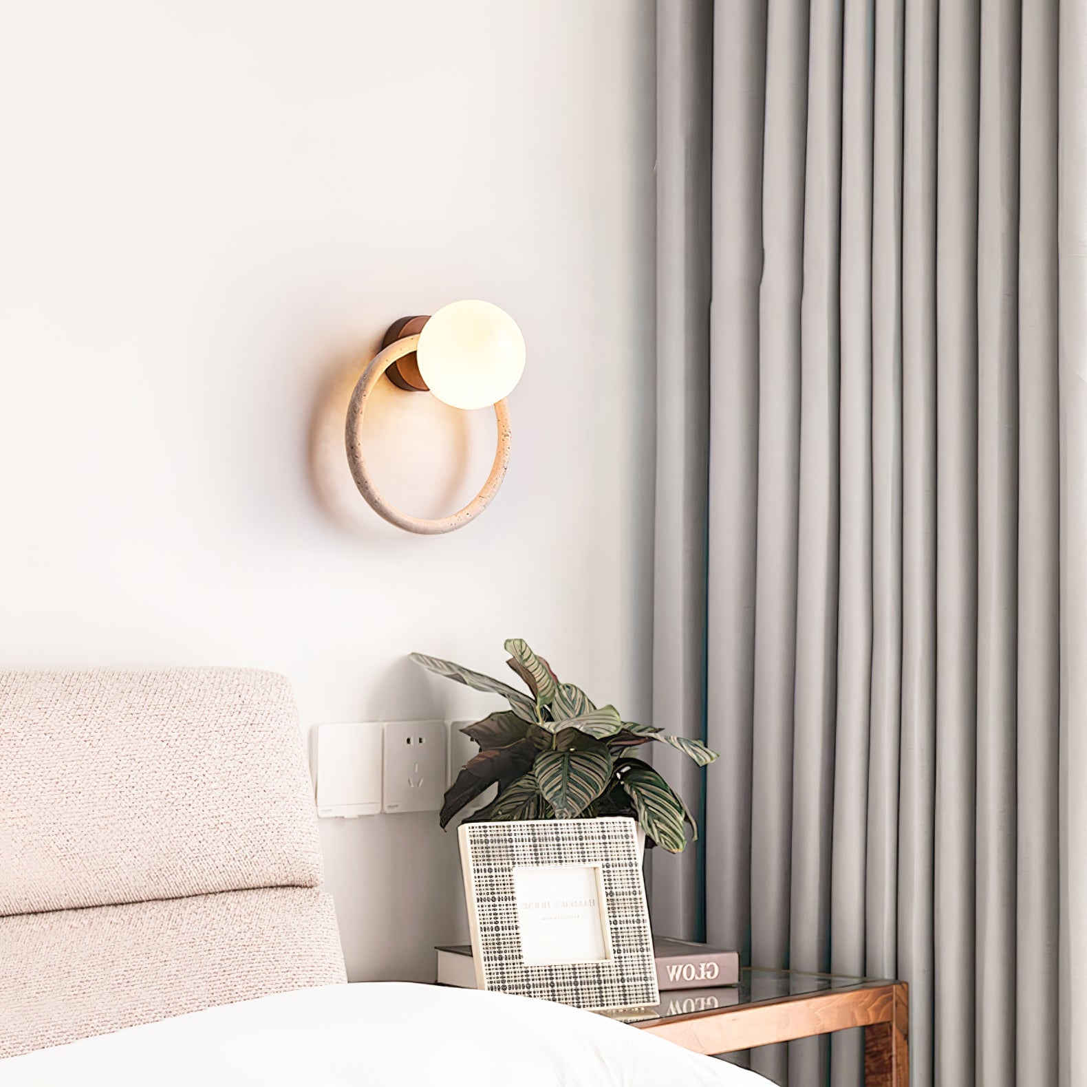 Idoryra Travertine Wall Light - Blowlighting