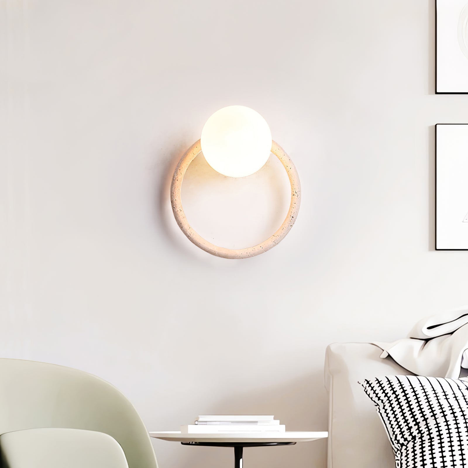 Idoryra Travertine Wall Light - Blowlighting