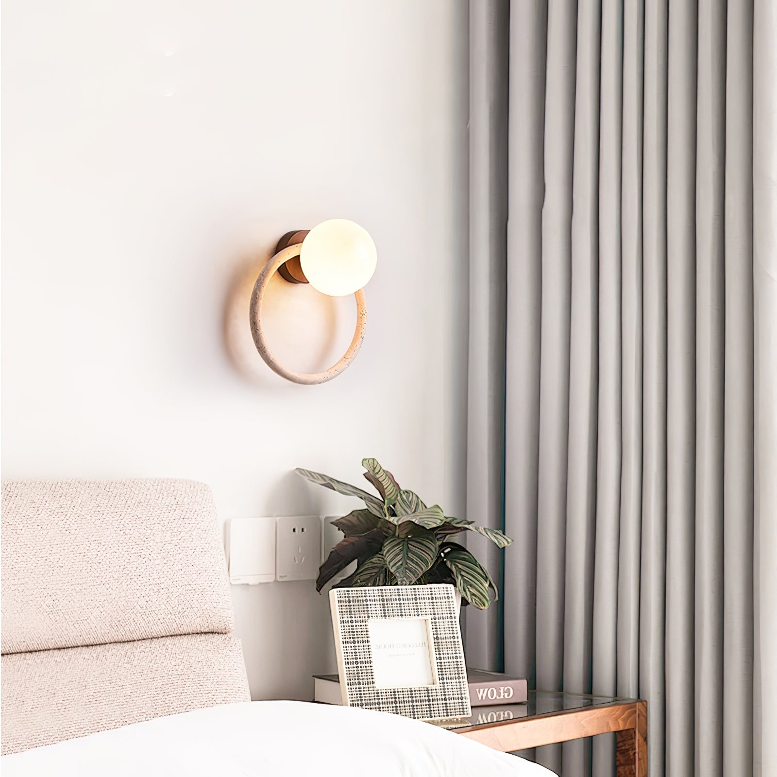 Idoryra Travertine Wall Light - Blowlighting