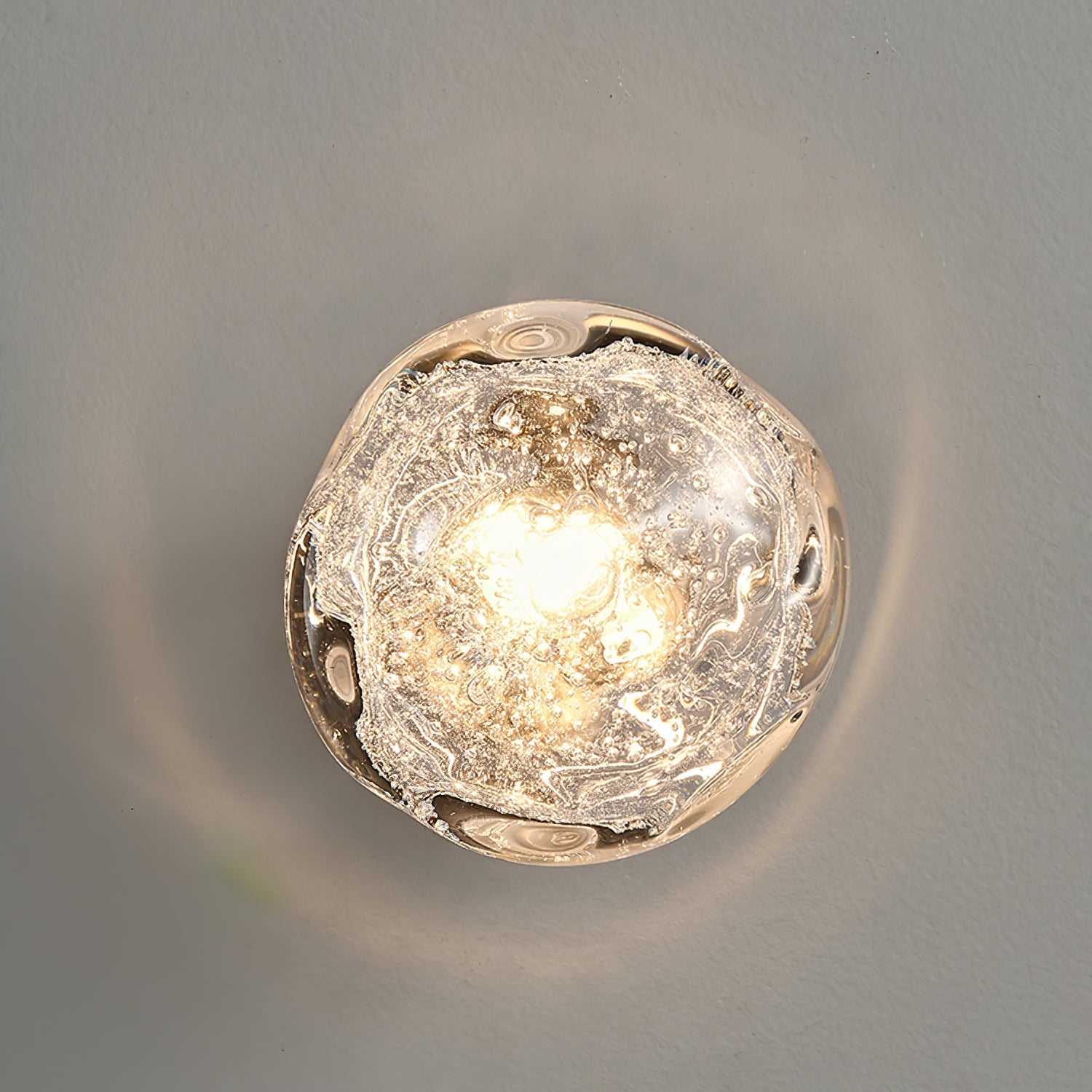 Orrin Molten Glass Wall Light - Blowlighting