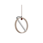 Orvion Scandinavian Yellow Travertine Pendant Light