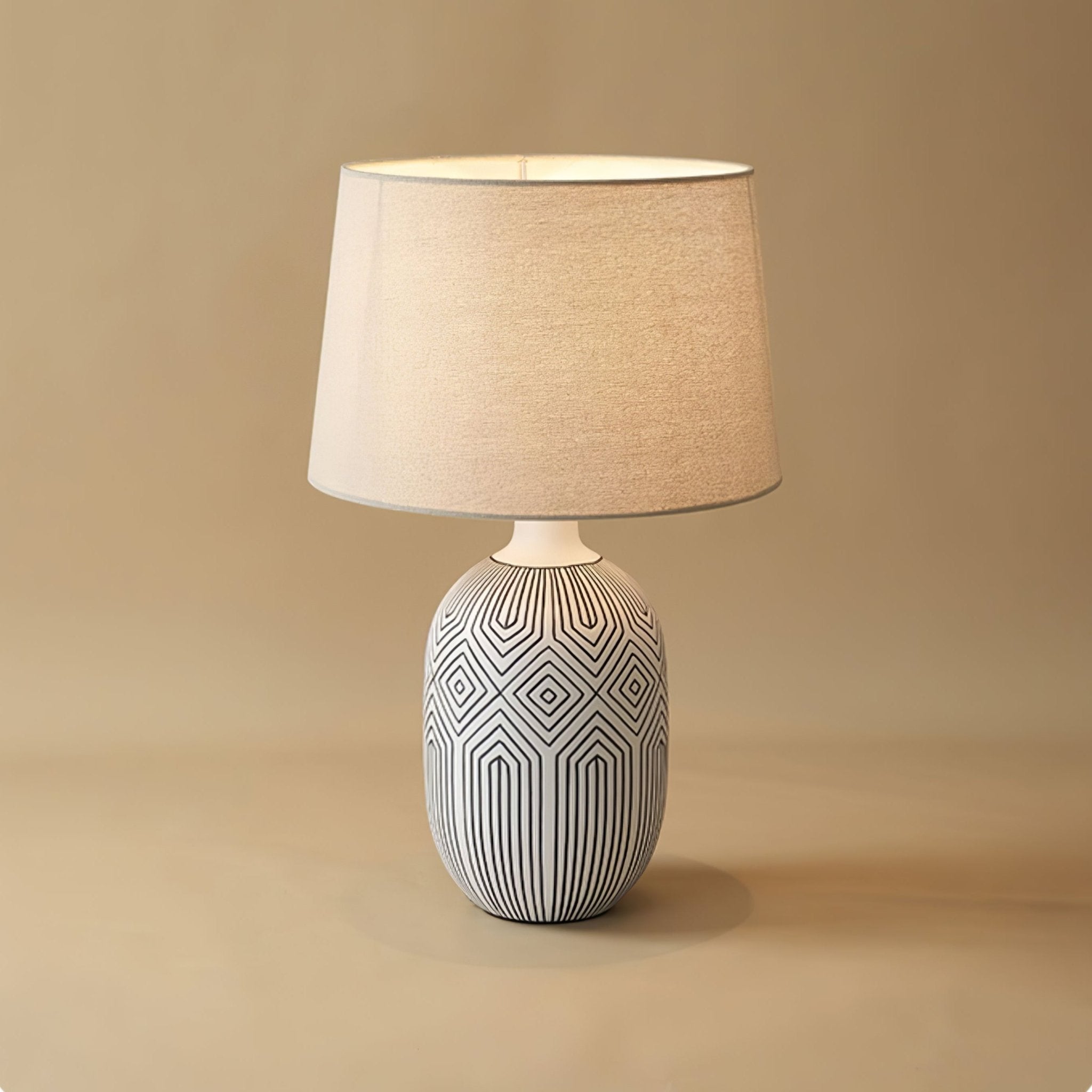 Oryza Geometric Table Lamp - Blowlighting
