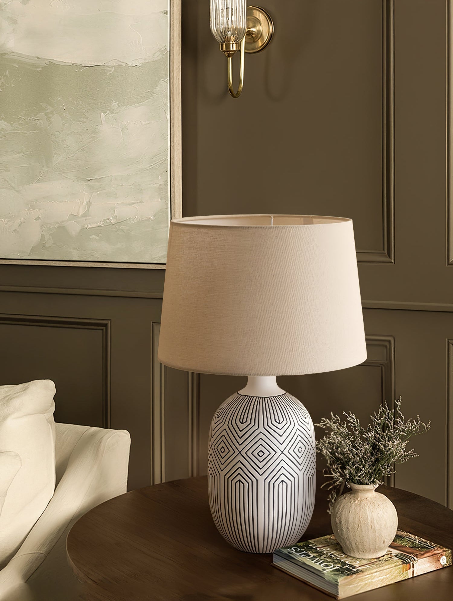 Oryza Geometric Table Lamp - Blowlighting