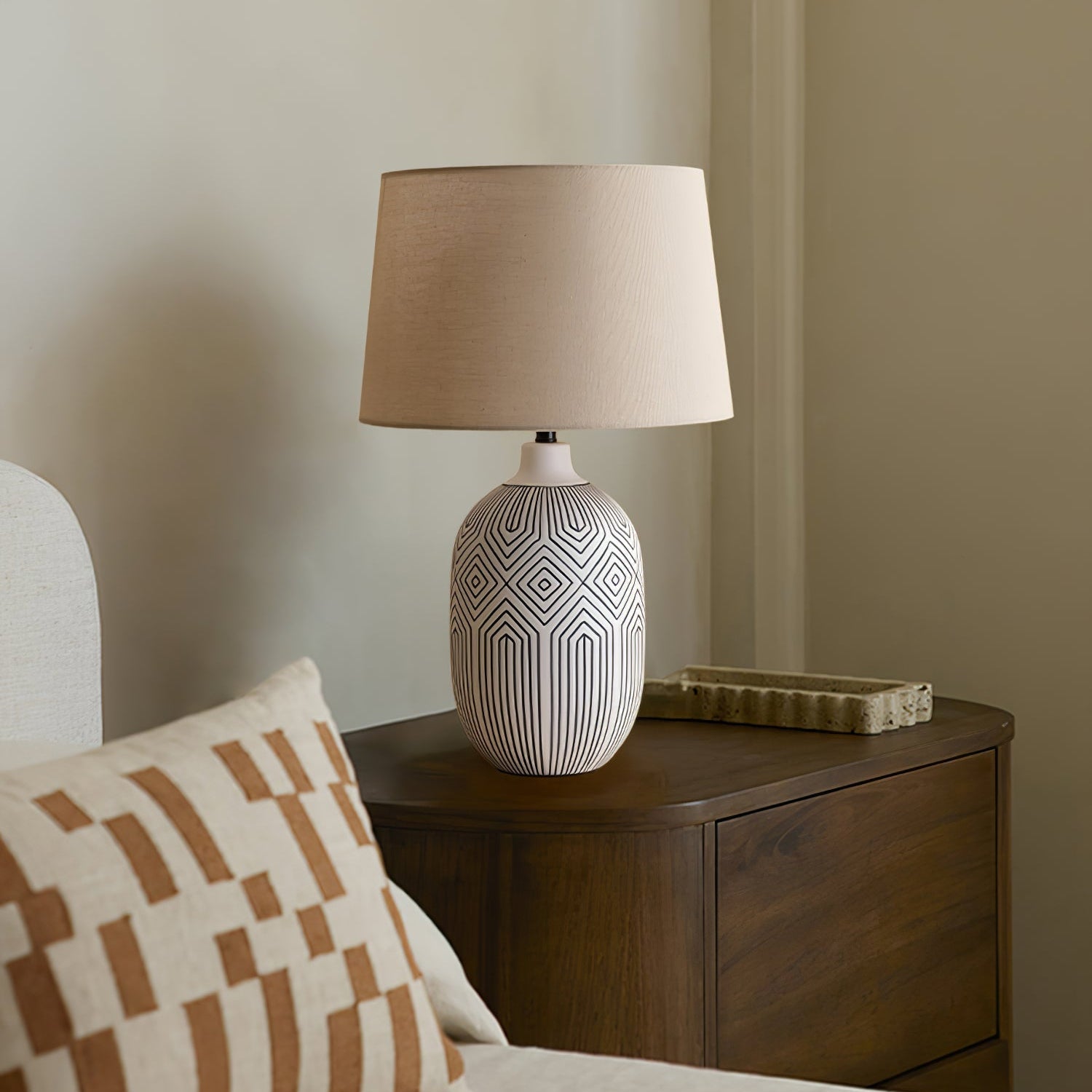Oryza Geometric Table Lamp - Blowlighting