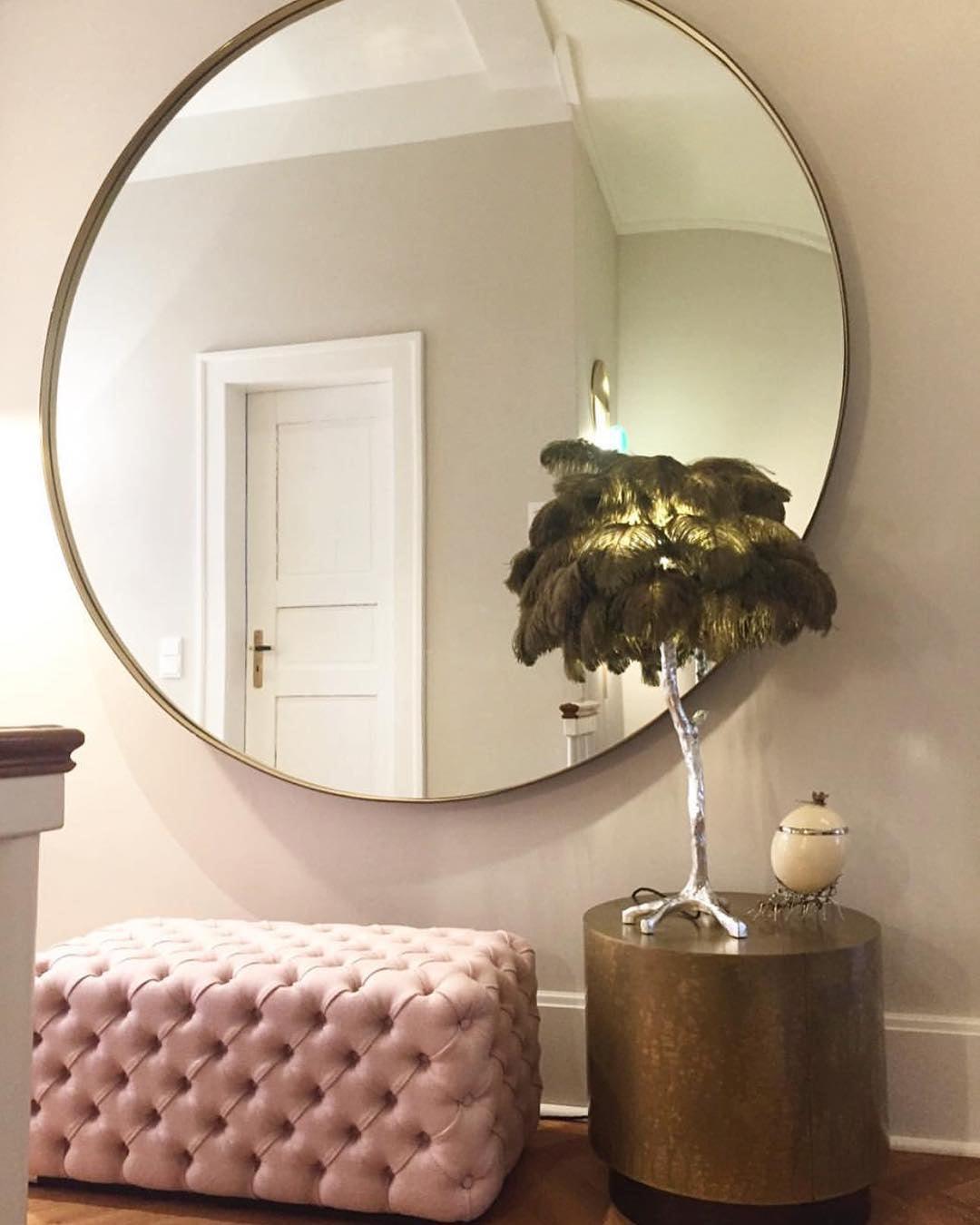 Ostrich Feather Table Lamp - Blowlighting