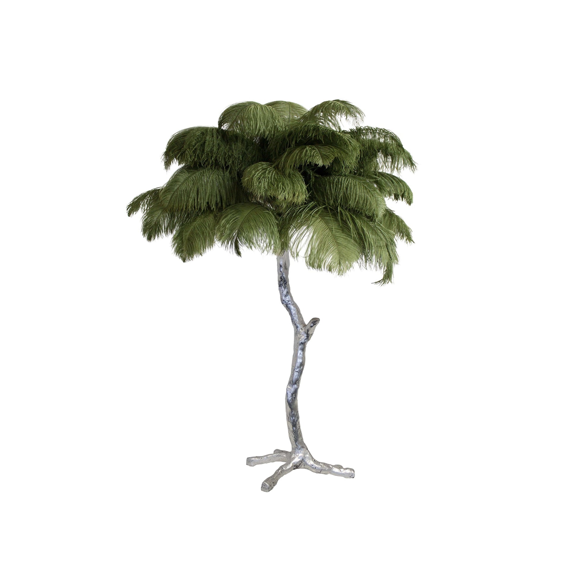Ostrich Feather Table Lamp - Blowlighting