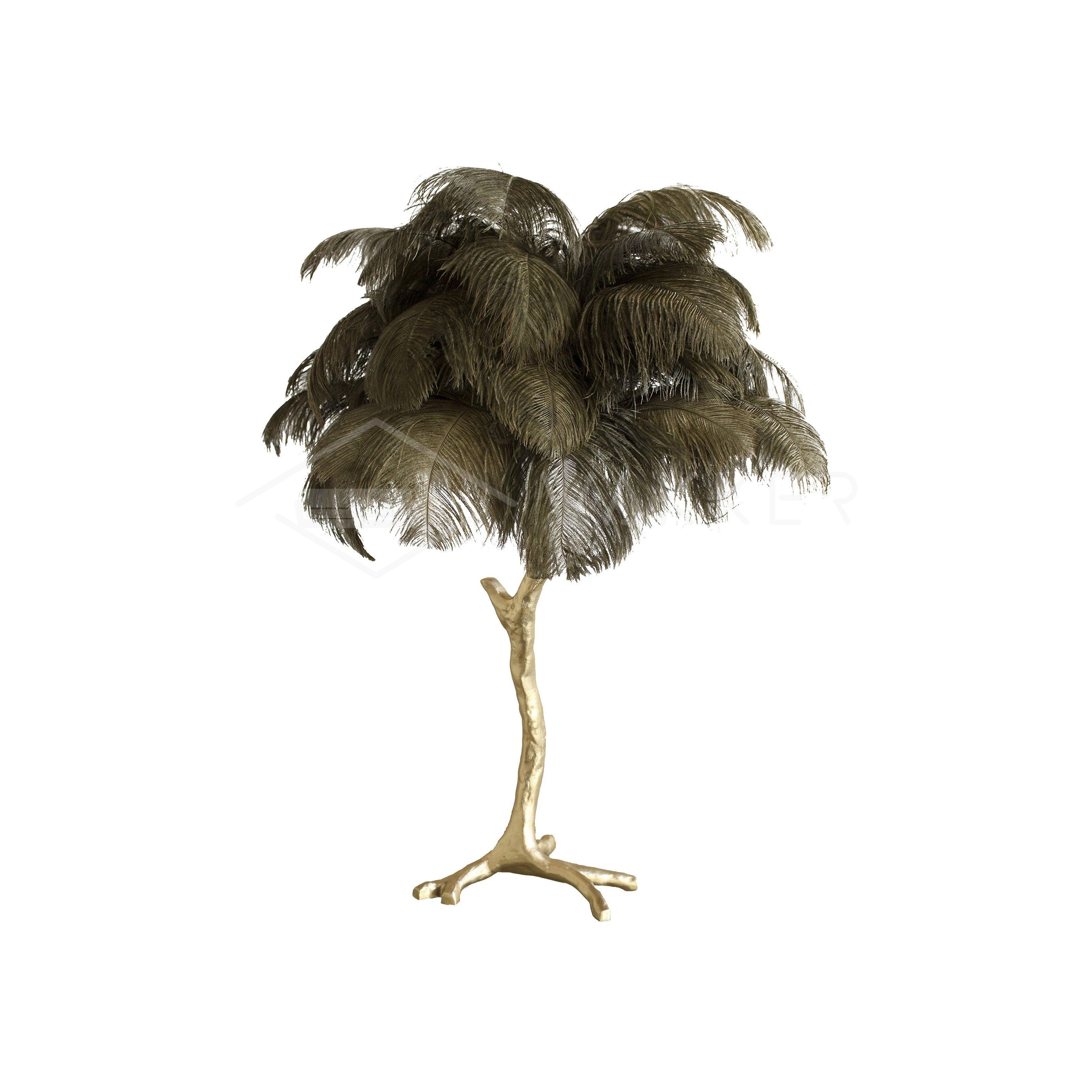 Ostrich Feather Table Lamp - Blowlighting