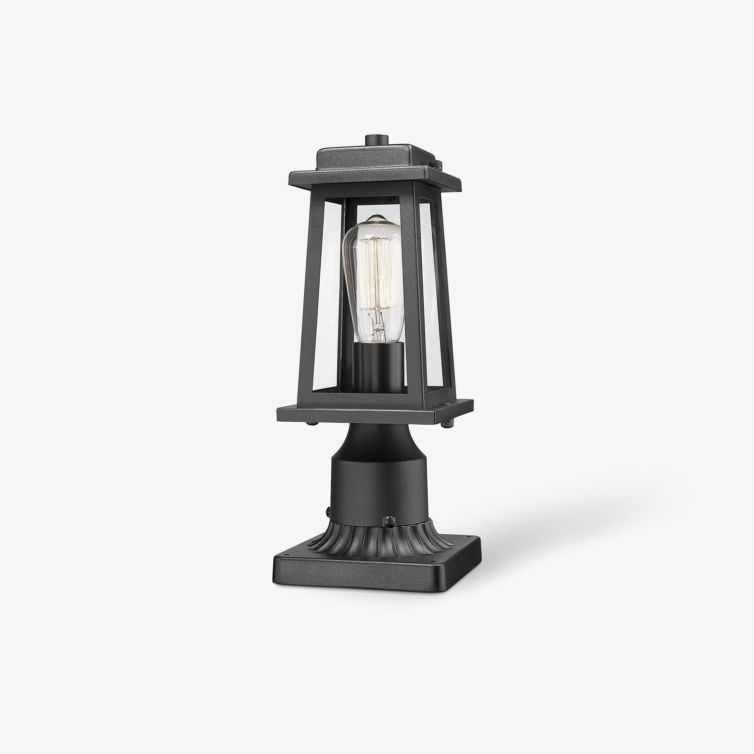 Outdoor Lantern Post Lights - Blowlighting