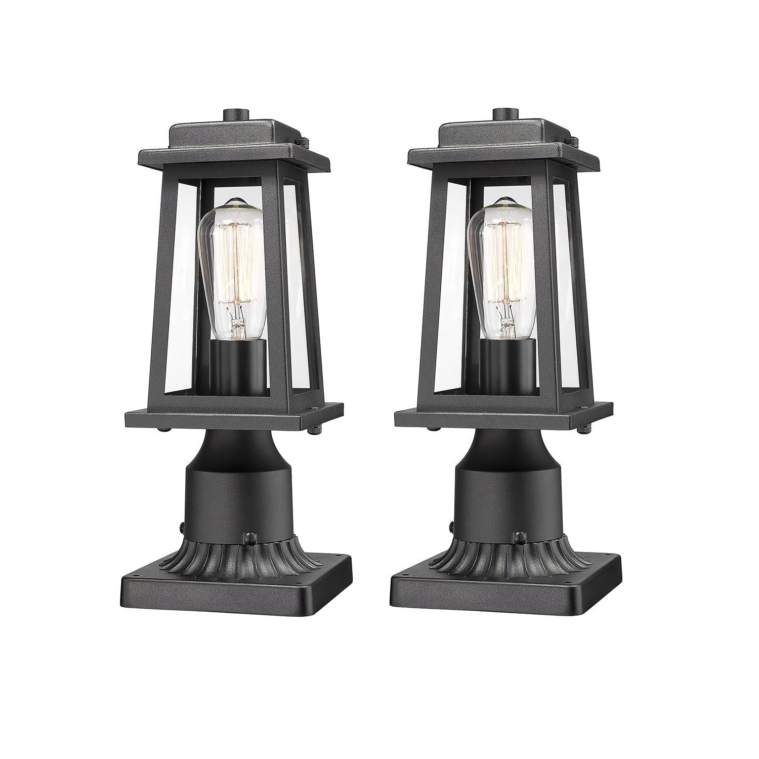 Outdoor Lantern Post Lights - Blowlighting