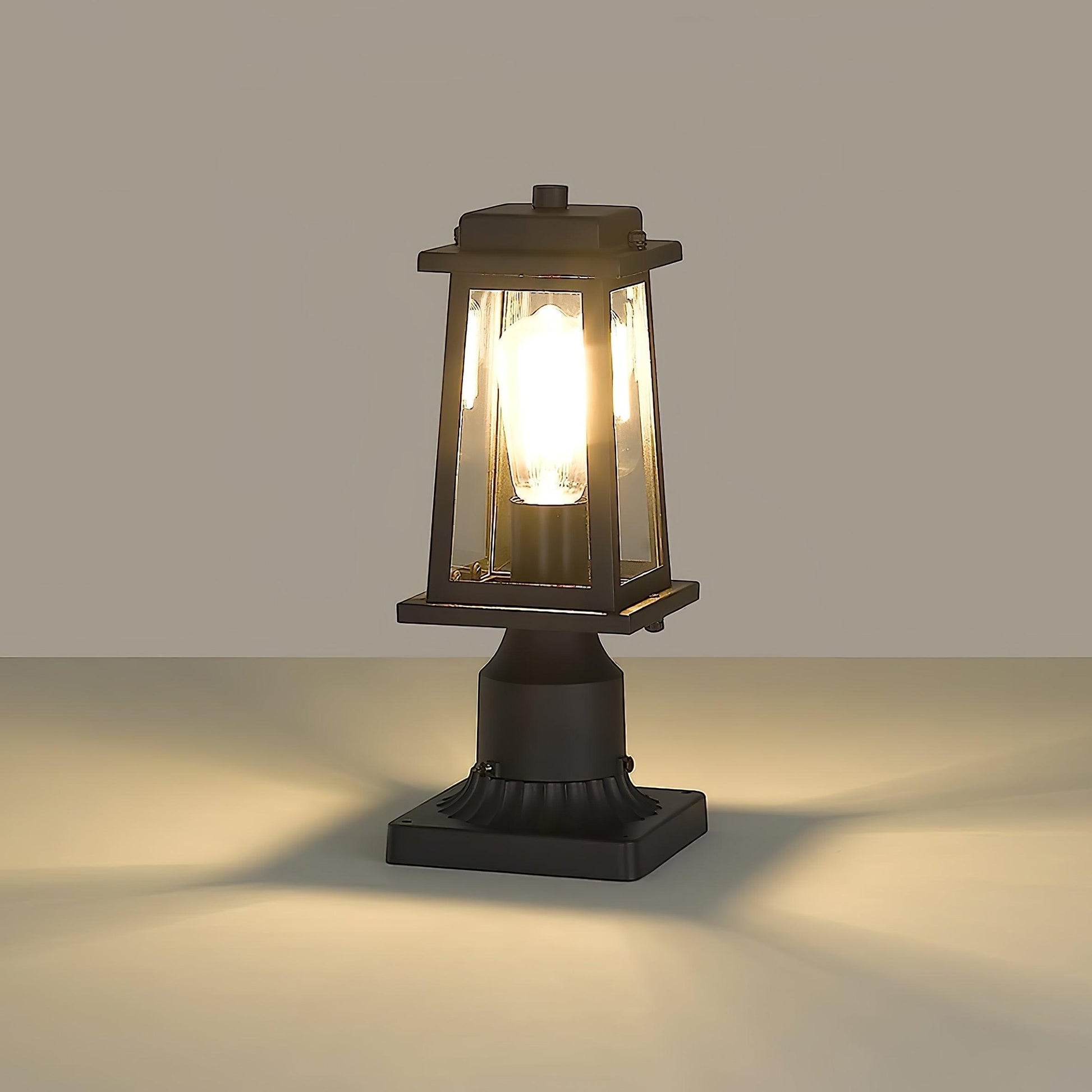 Outdoor Lantern Post Lights - Blowlighting