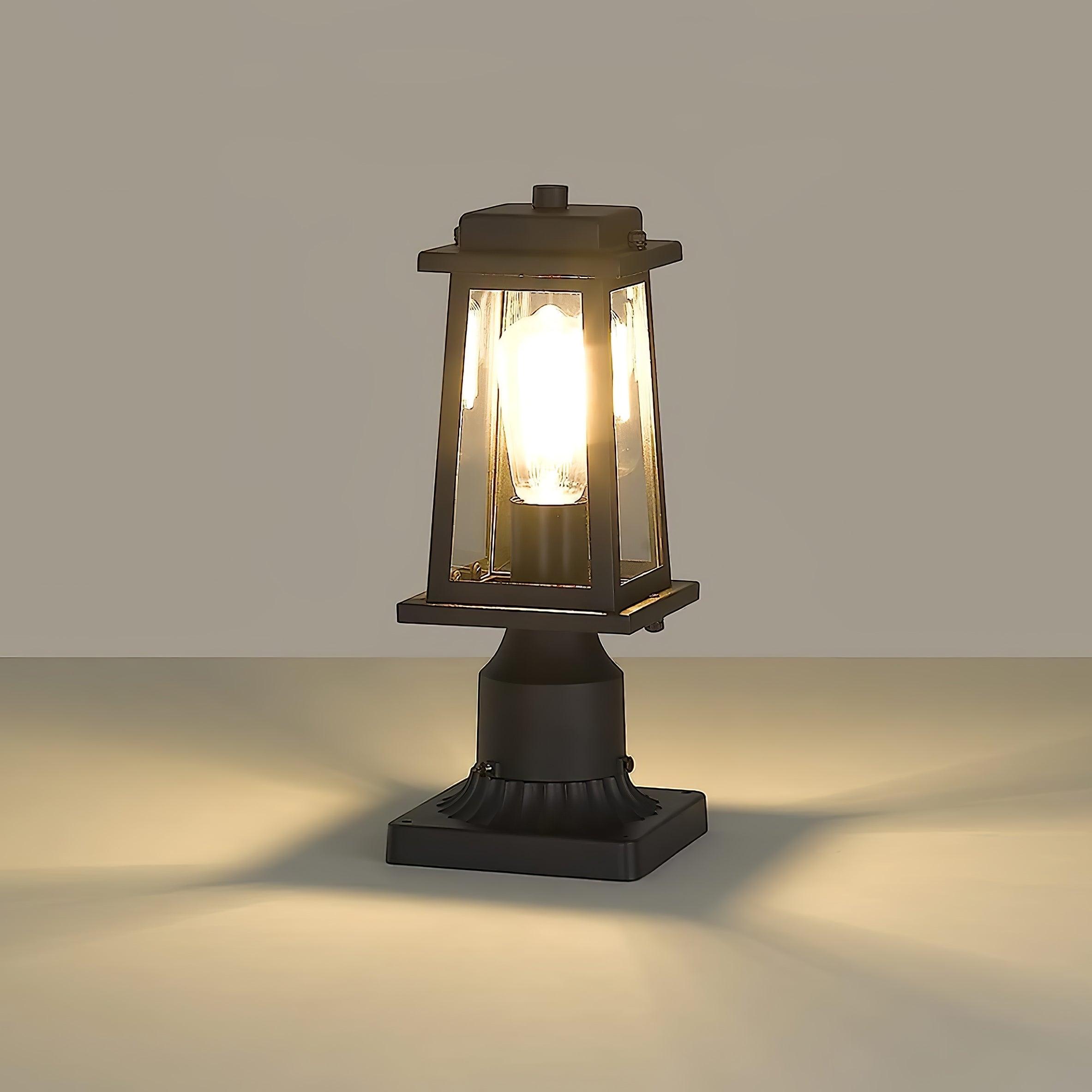 Outdoor Lantern Post Lights - Blowlighting
