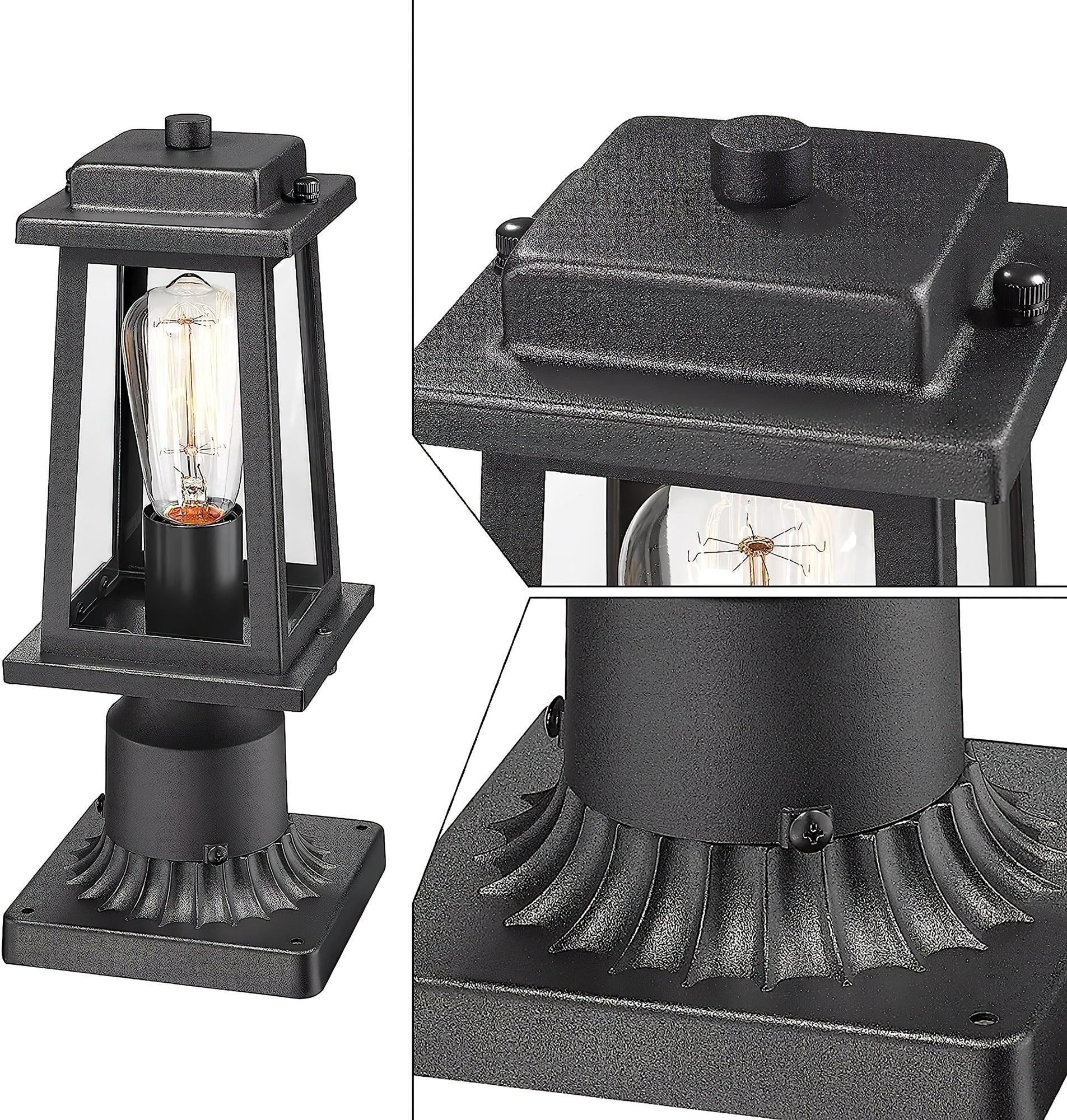 Outdoor Lantern Post Lights - Blowlighting