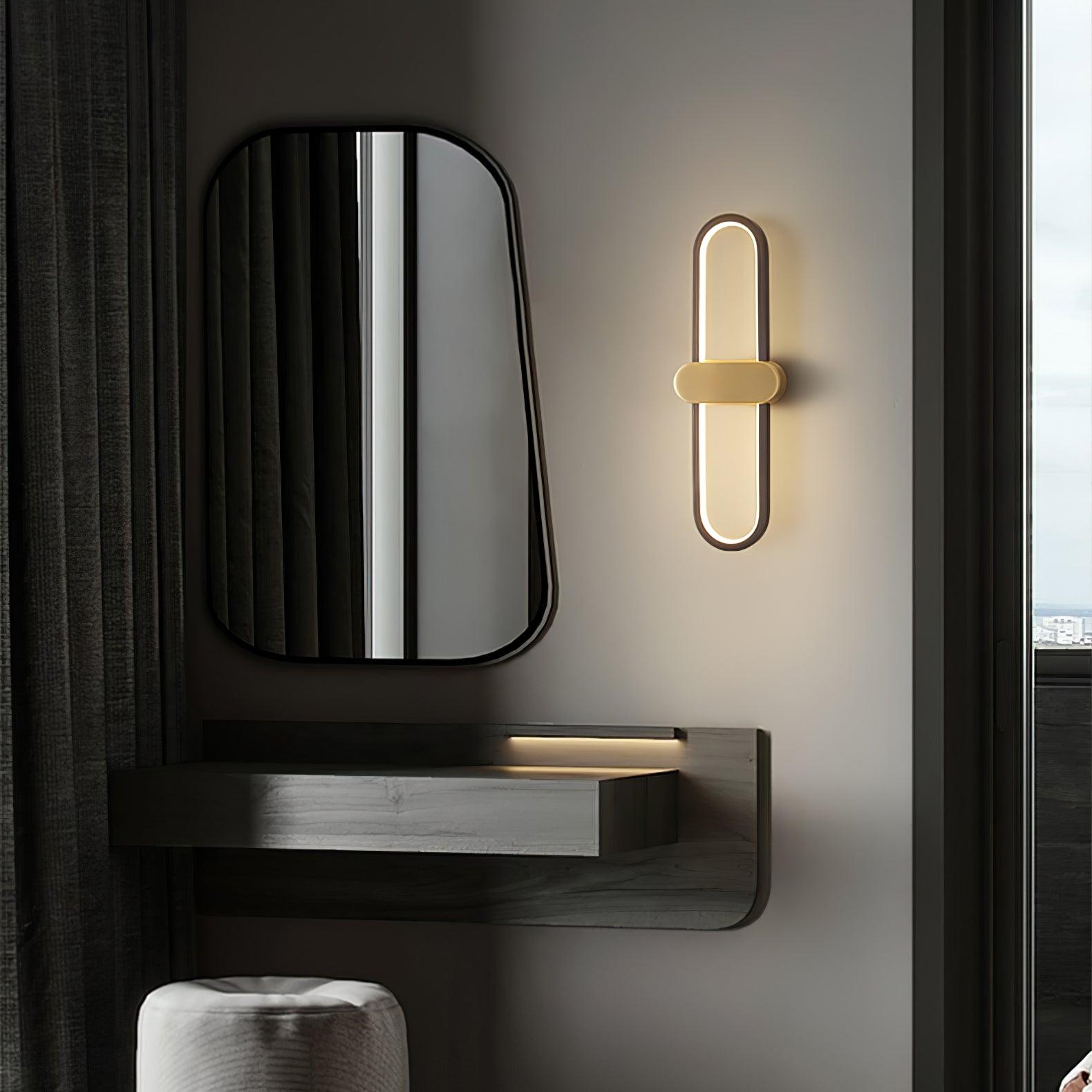 Oval LED Wall Lamp - Blowlighting