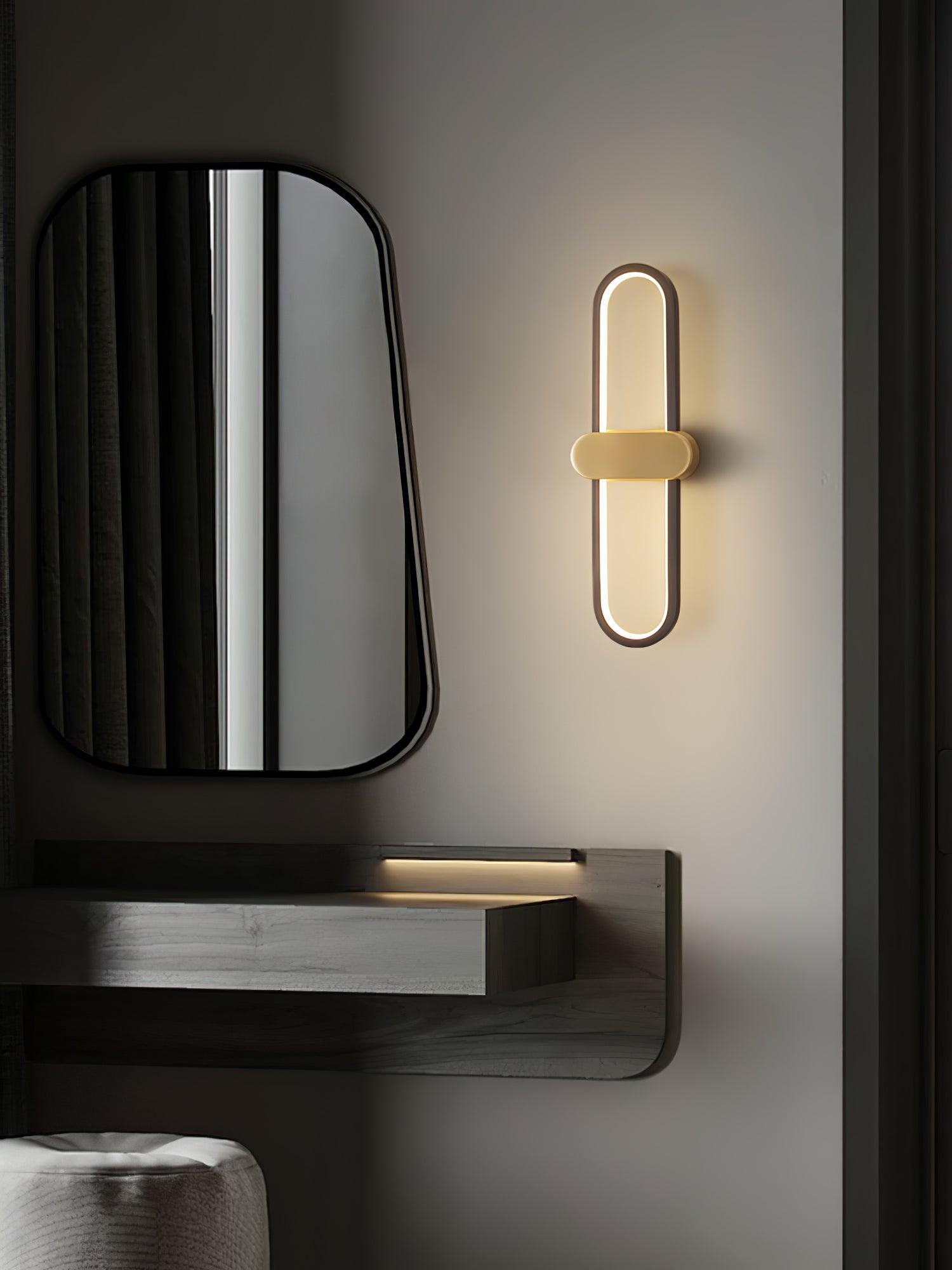 Oval LED Wall Lamp - Blowlighting