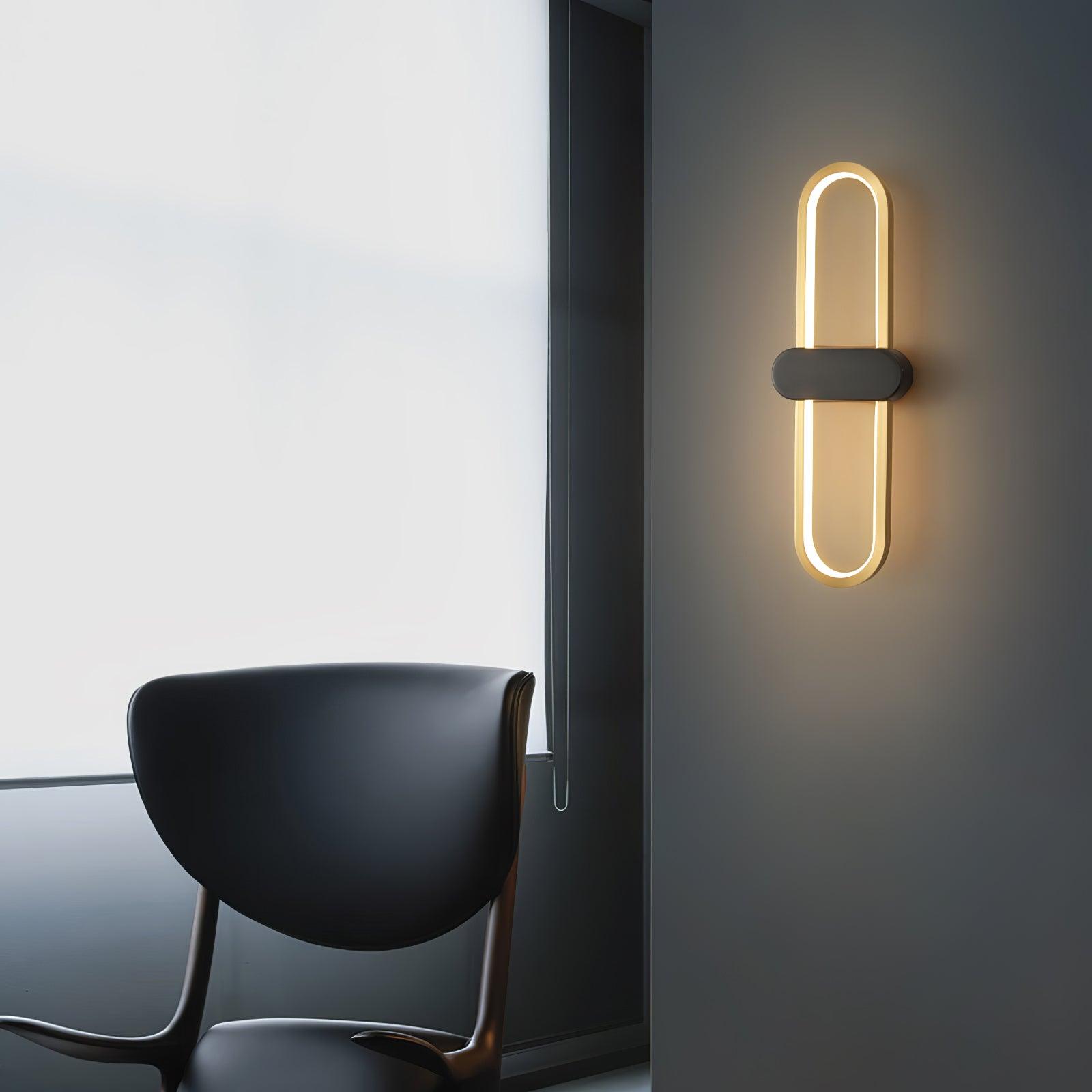 Oval LED Wall Lamp - Blowlighting