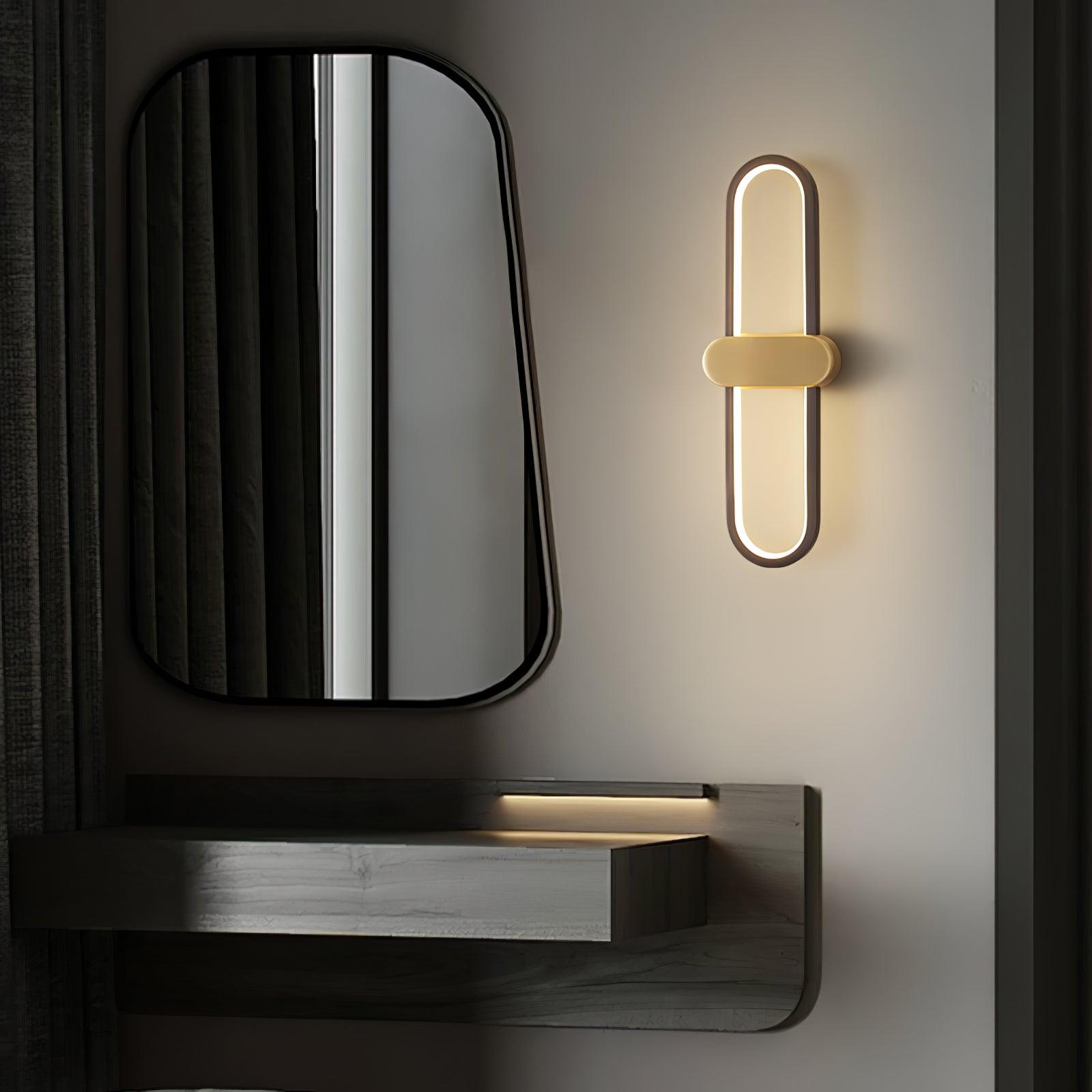 Oval LED Wall Lamp - Blowlighting