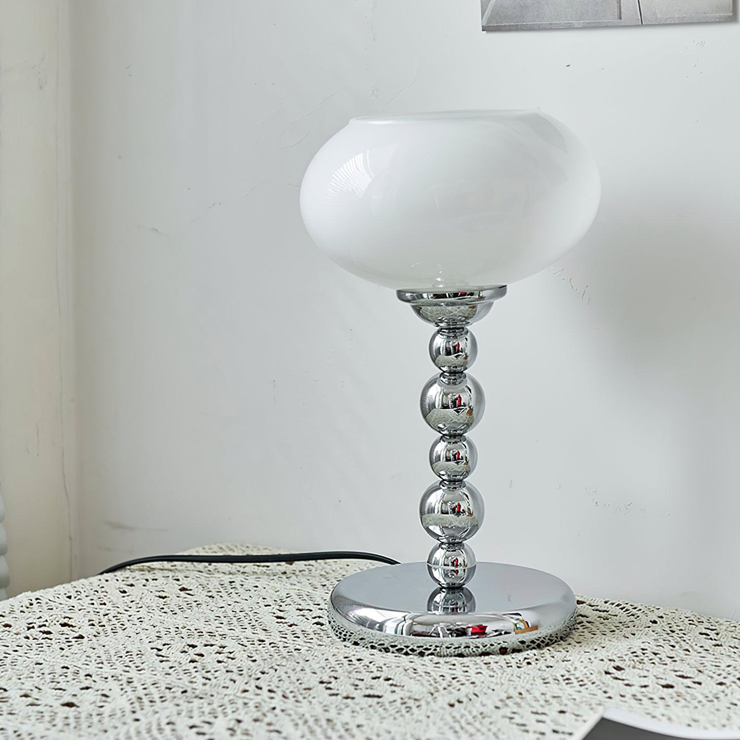Oval Persimmon Table Light - Blowlighting