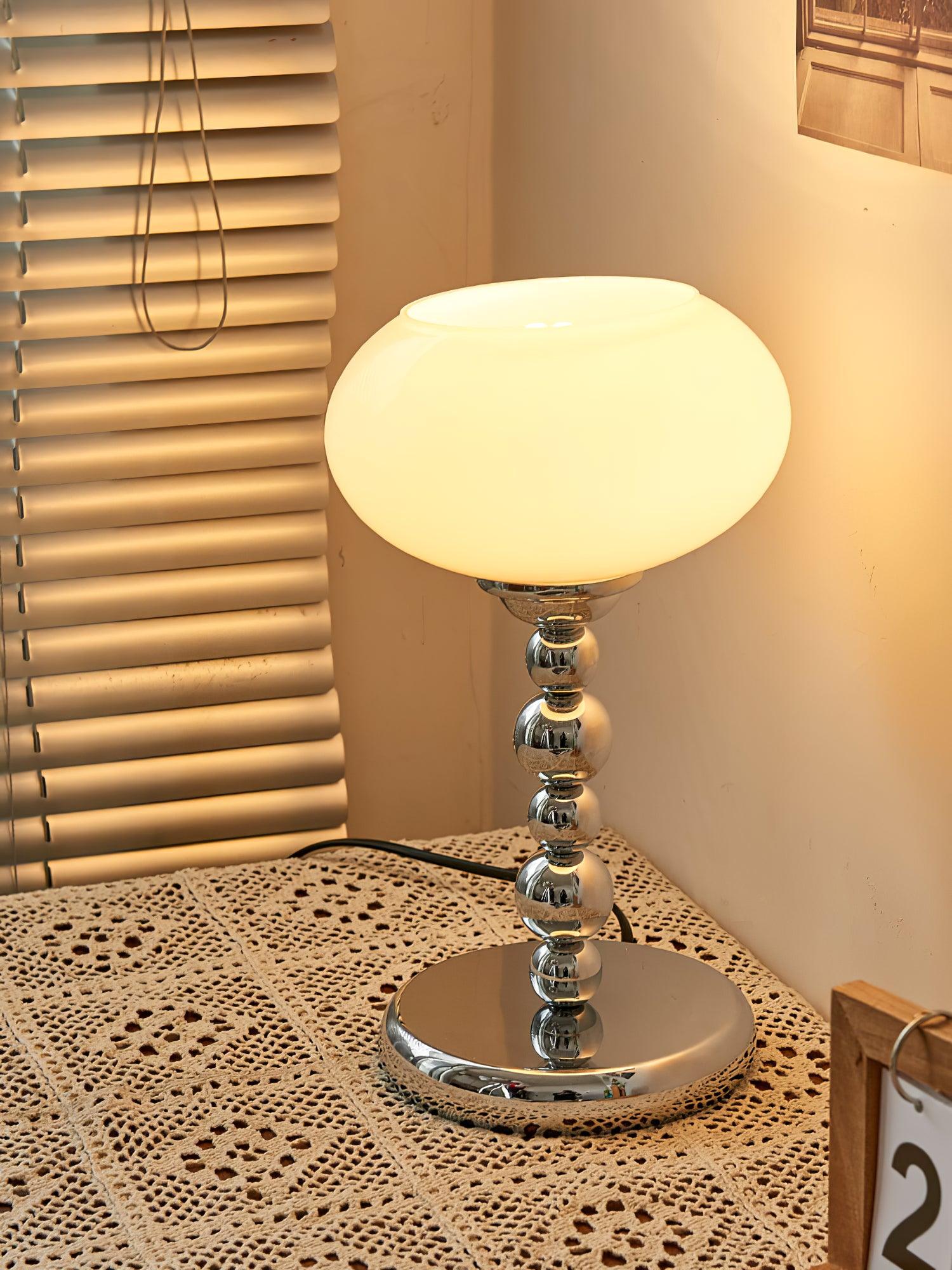 Oval Persimmon Table Light - Blowlighting
