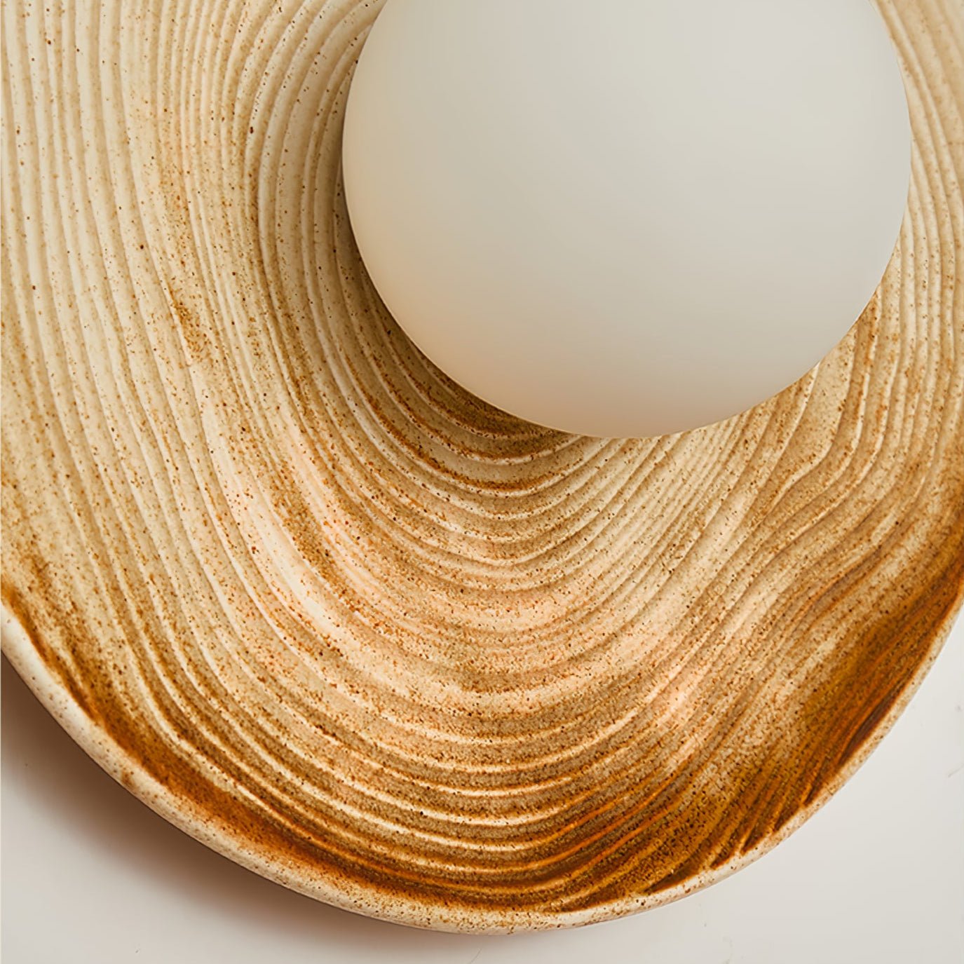 Ovalo Ceramic Sconce - Blowlighting