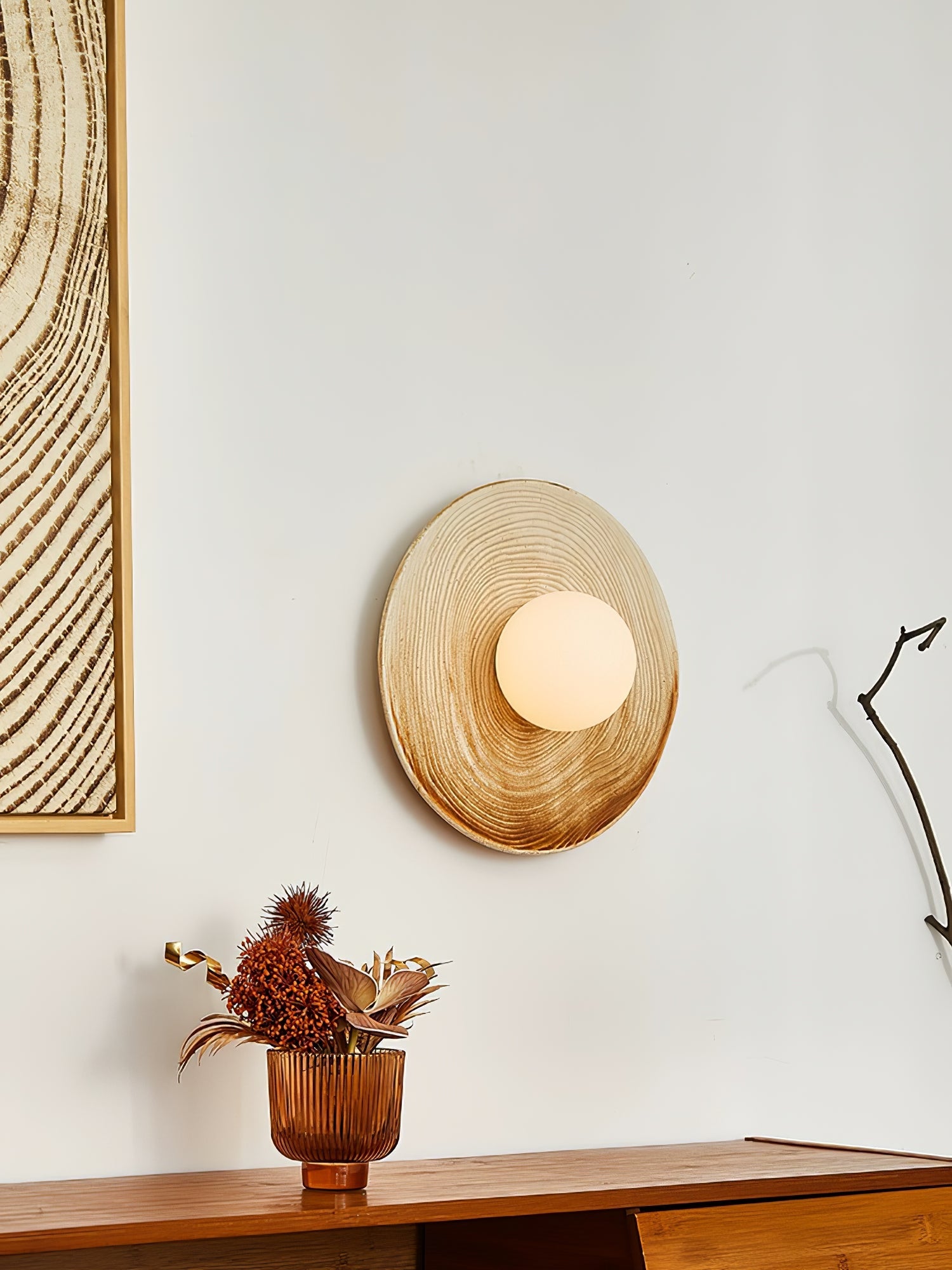 Ovalo Ceramic Sconce - Blowlighting