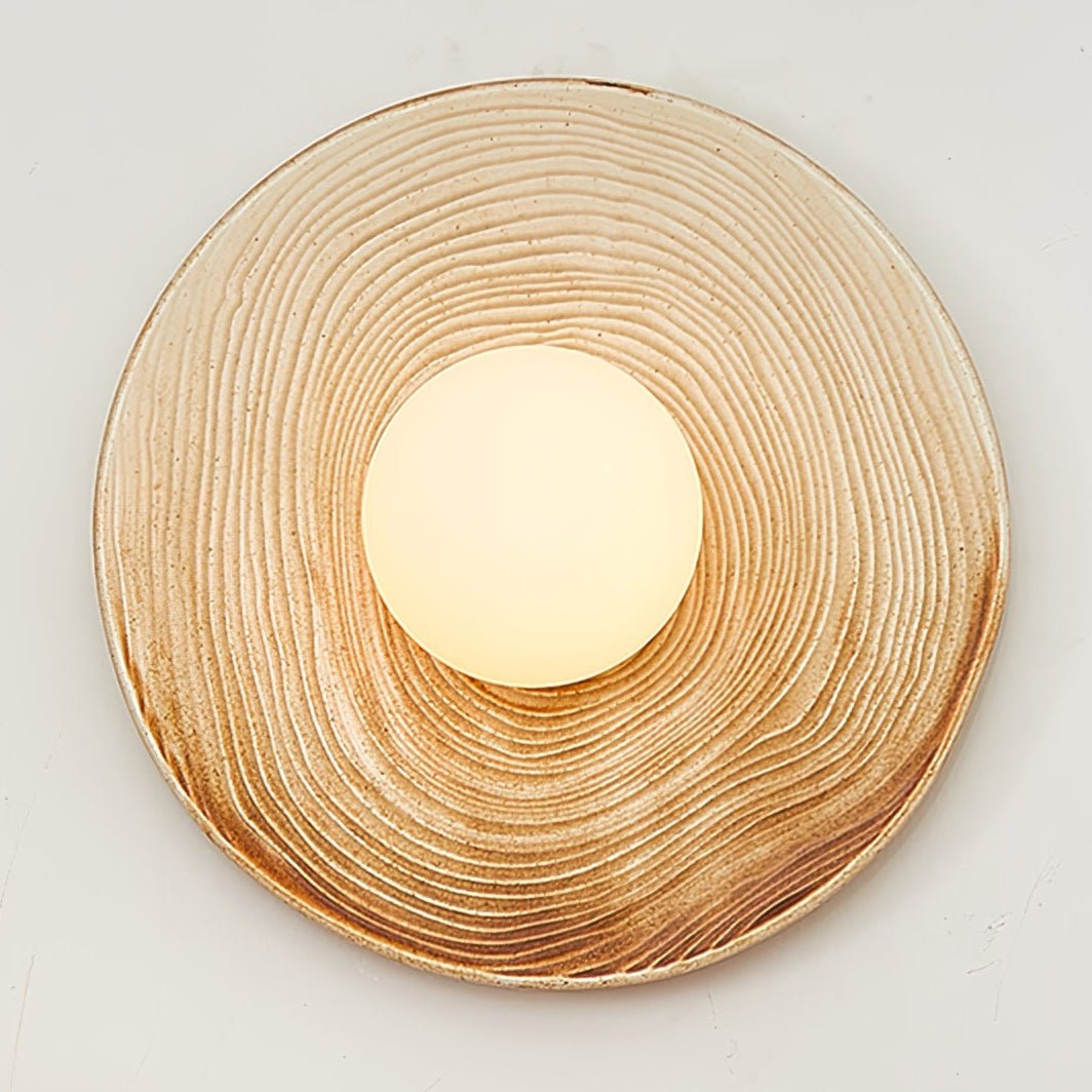 Ovalo Ceramic Sconce - Blowlighting