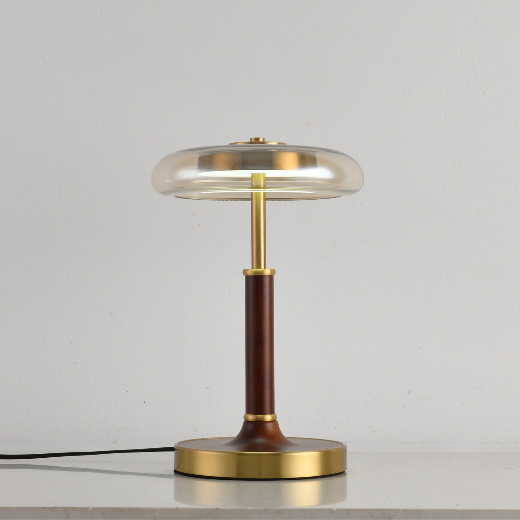Layla Vintage Glass Table Lamp - Blowlighting