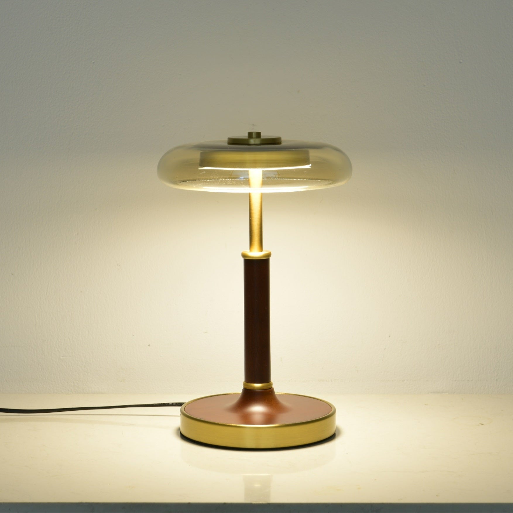 Layla Vintage Glass Table Lamp - Blowlighting