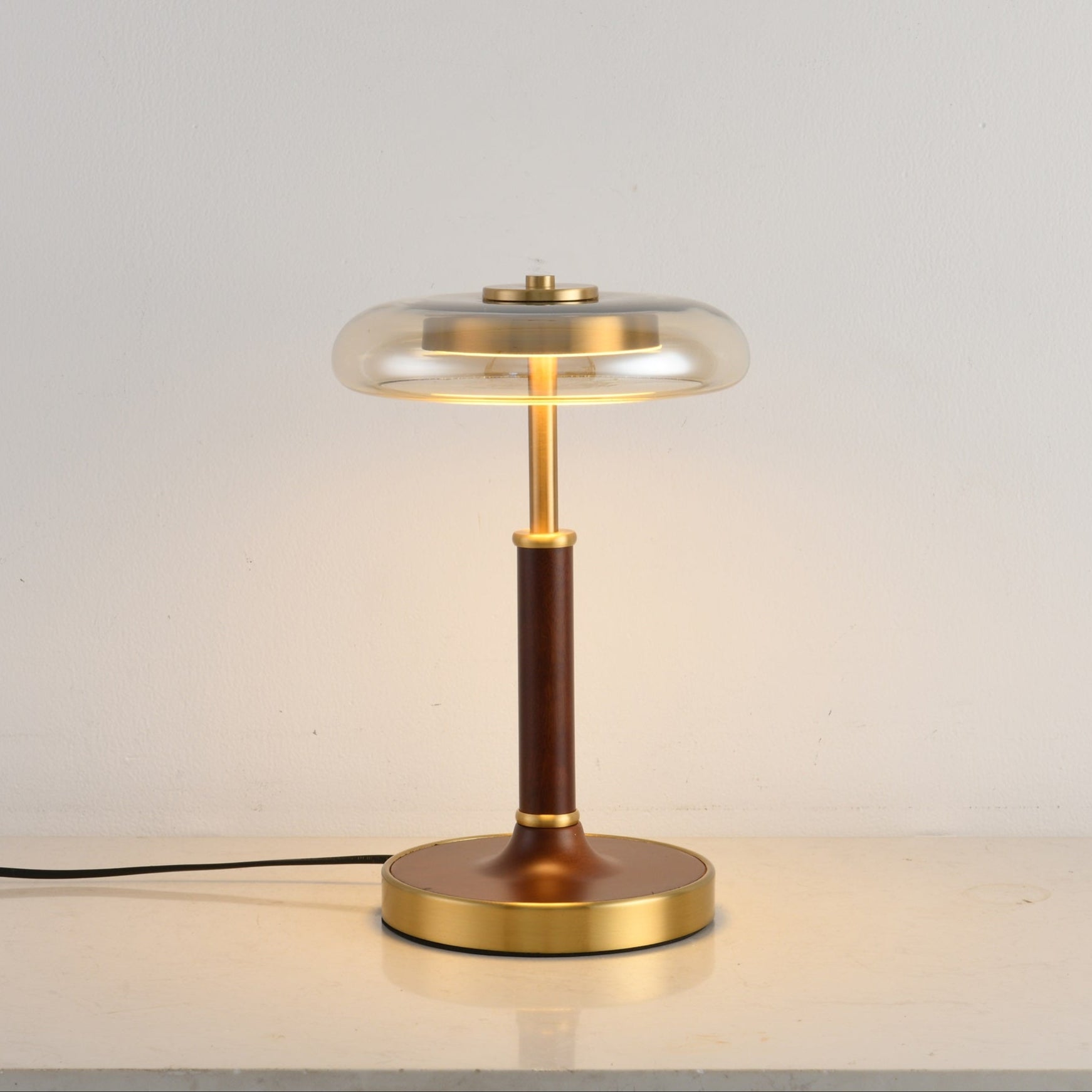 Layla Vintage Glass Table Lamp - Blowlighting
